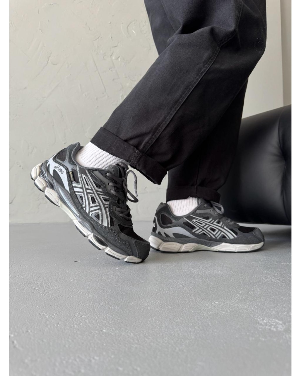 Asics Gel-NYC Grey/Silver Gore-Tex