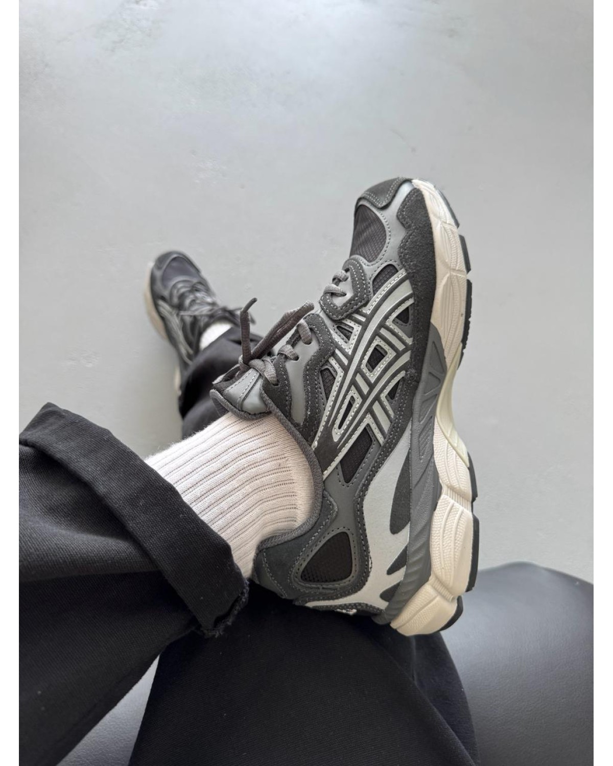 Asics Gel-NYC Grey/Silver Gore-Tex