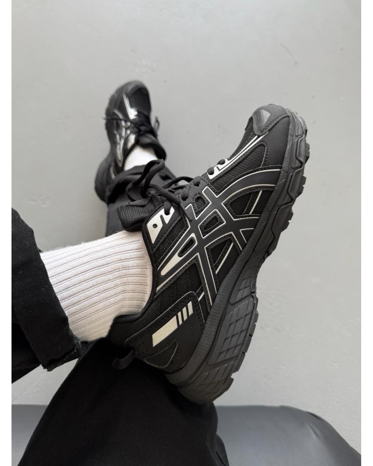 Asics Gel-Venture 6 Silver/Black Gore-Tex