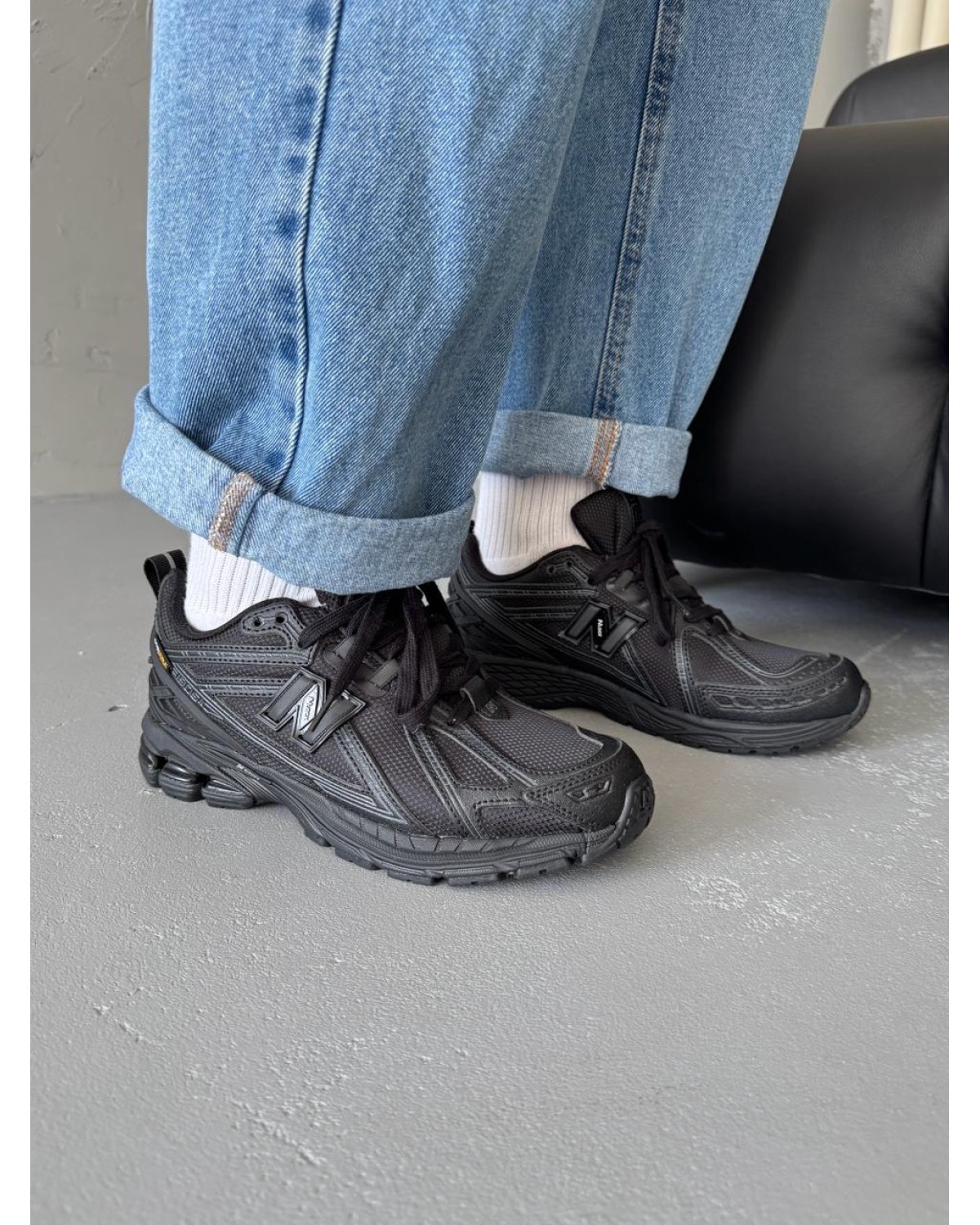 New Balance 1906R Full Black Cordura