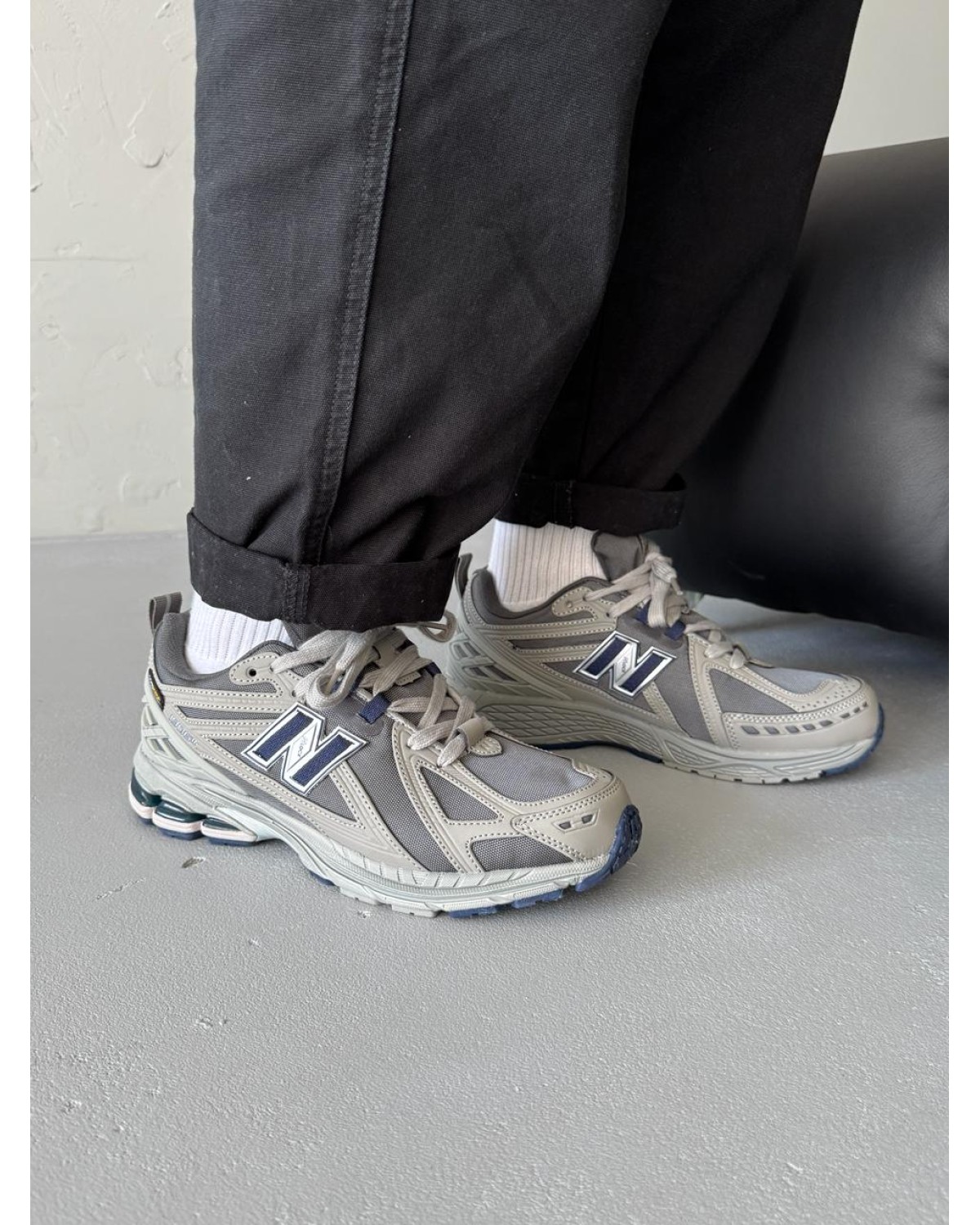New Balance 1906R Dark Beige/Navy Blue Cordura