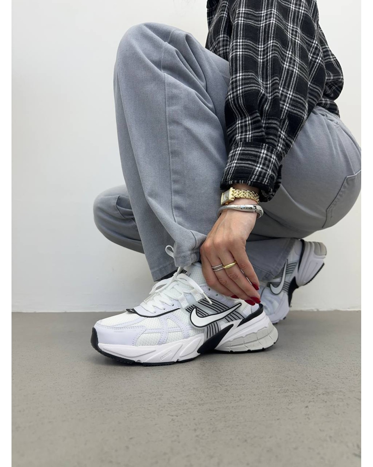 Nike V2K Run Summit White Platinum Tint
