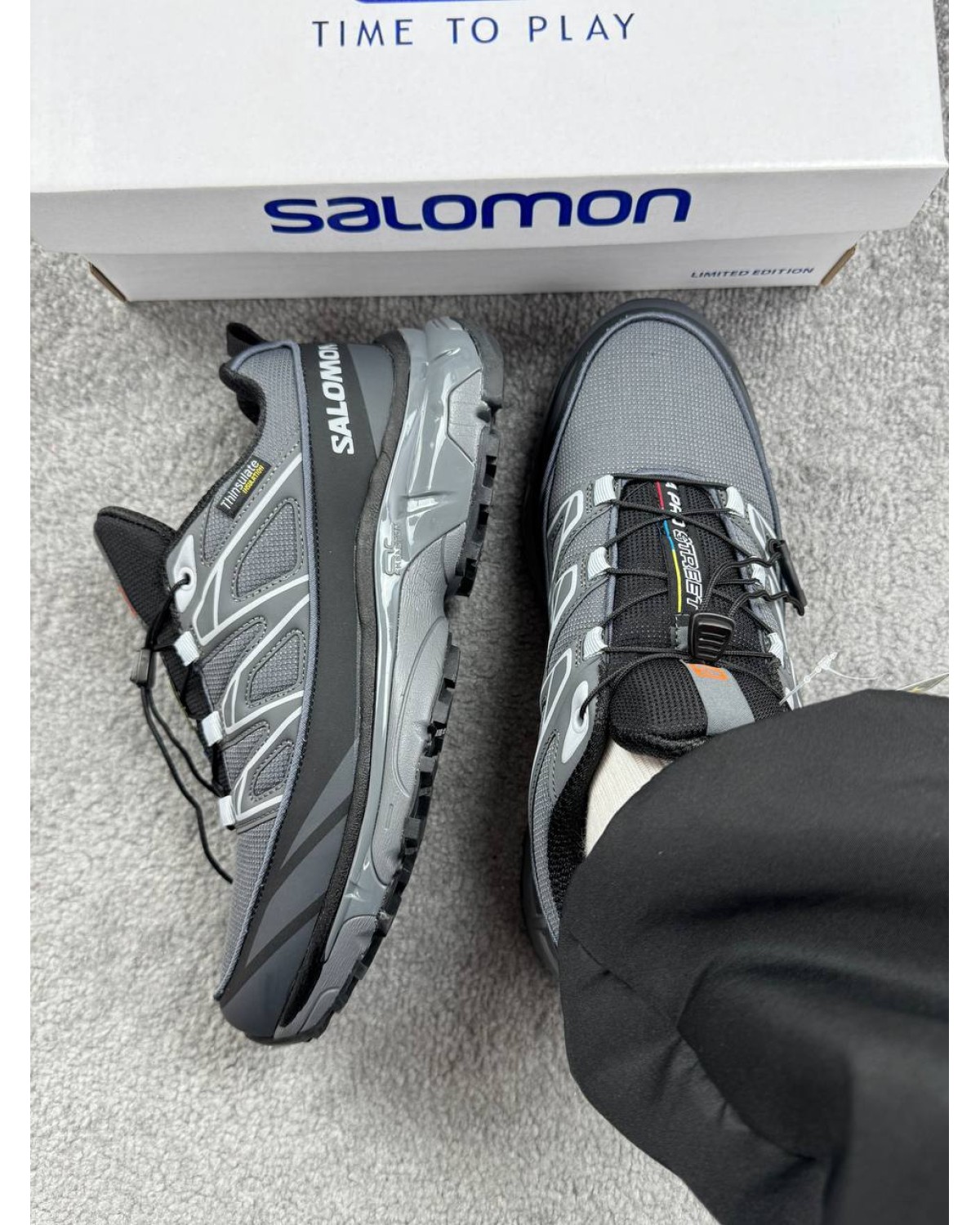 Salomon XT-6 Expanse Winter Grey Black Gore-Tex