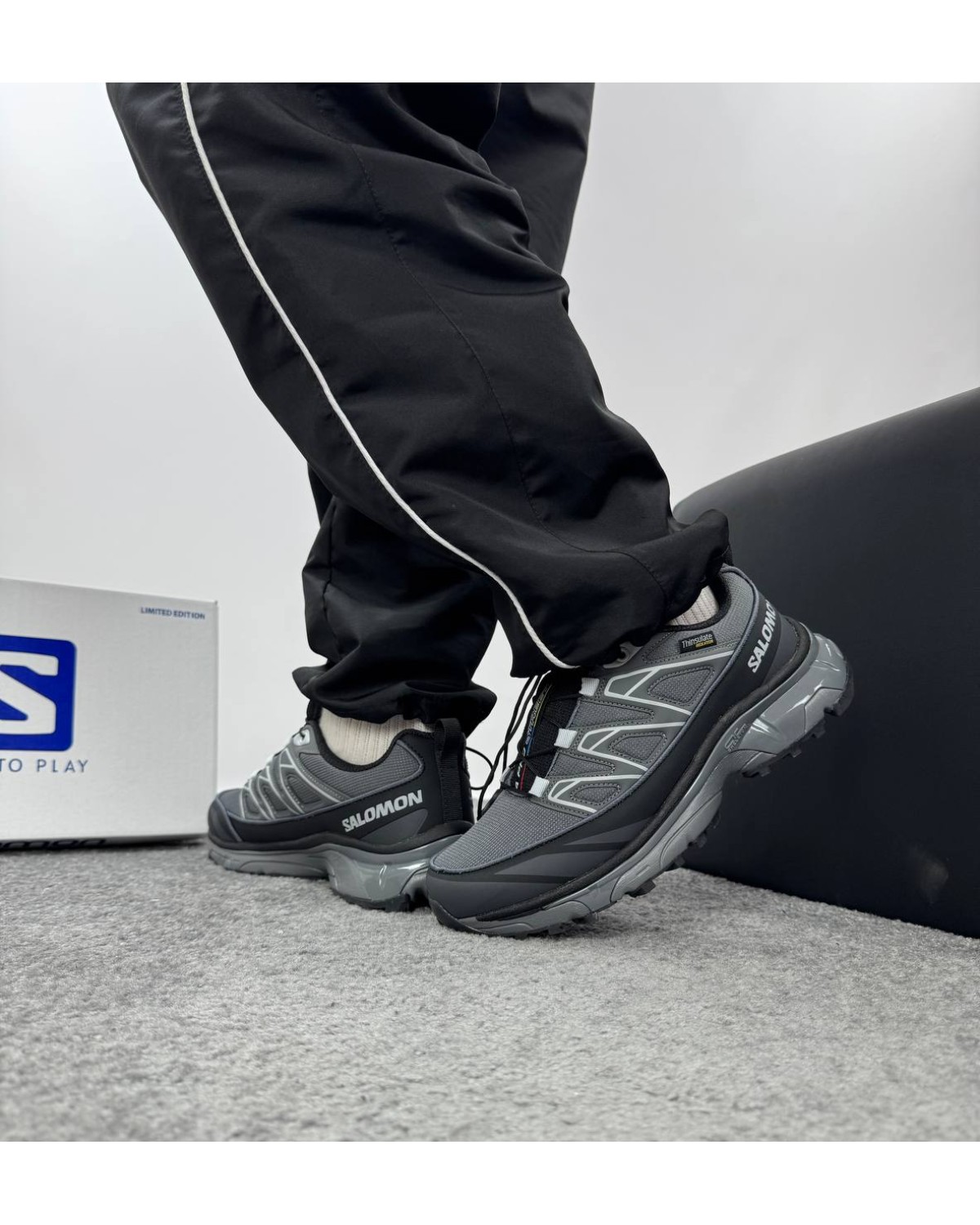 Salomon XT-6 Expanse Winter Grey Black Gore-Tex