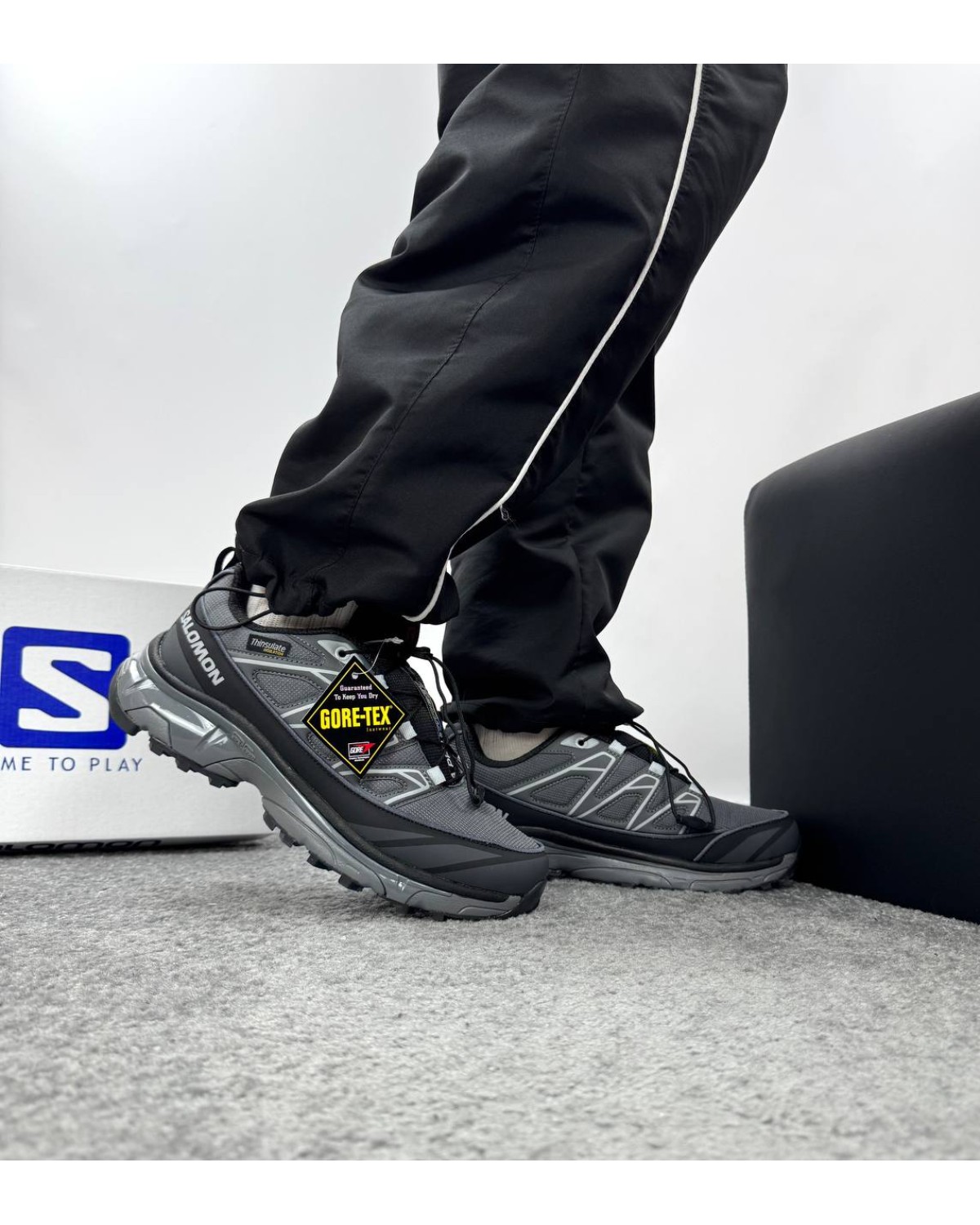 Salomon XT-6 Expanse Winter Grey Black Gore-Tex
