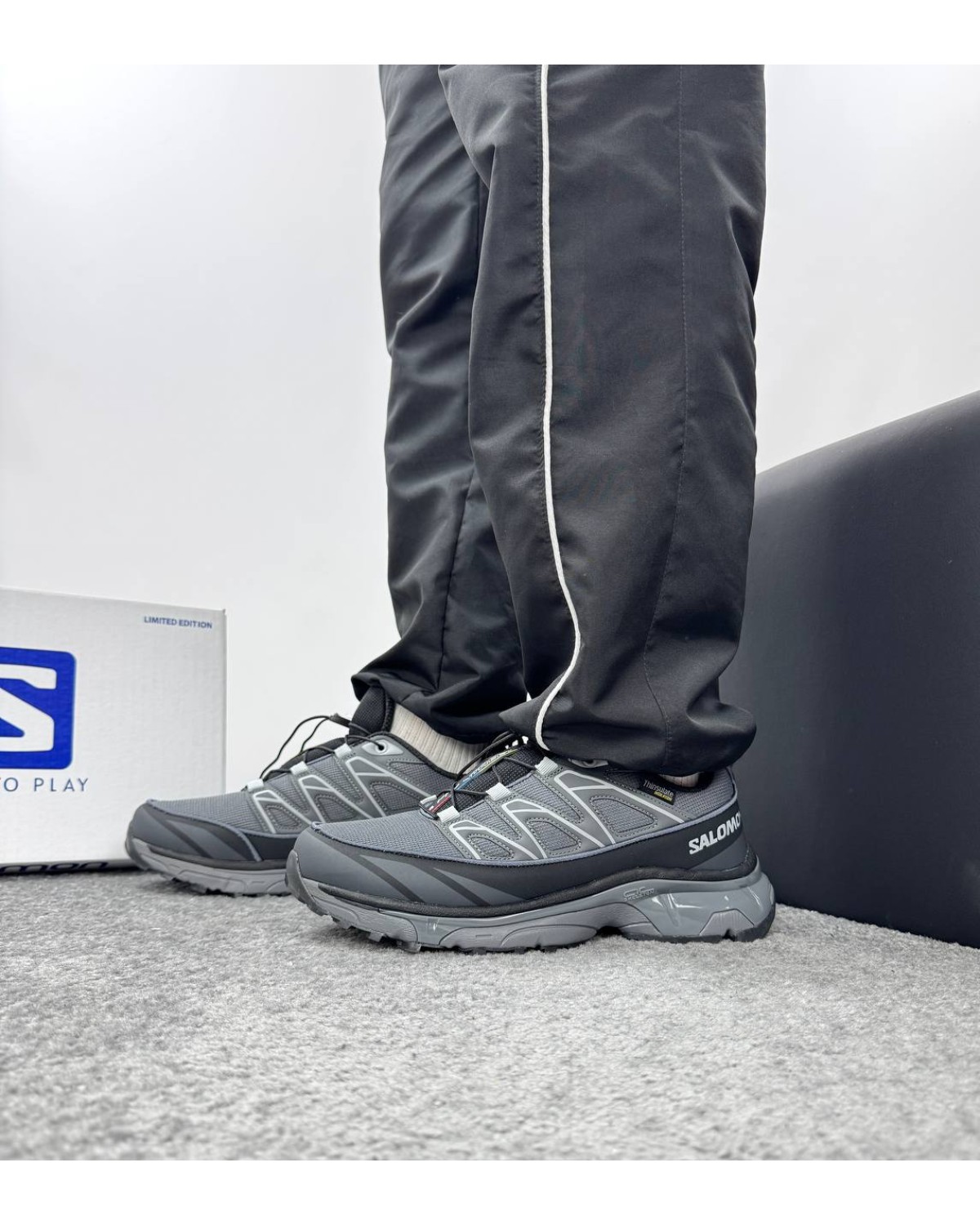 Salomon XT-6 Expanse Winter Grey Black Gore-Tex