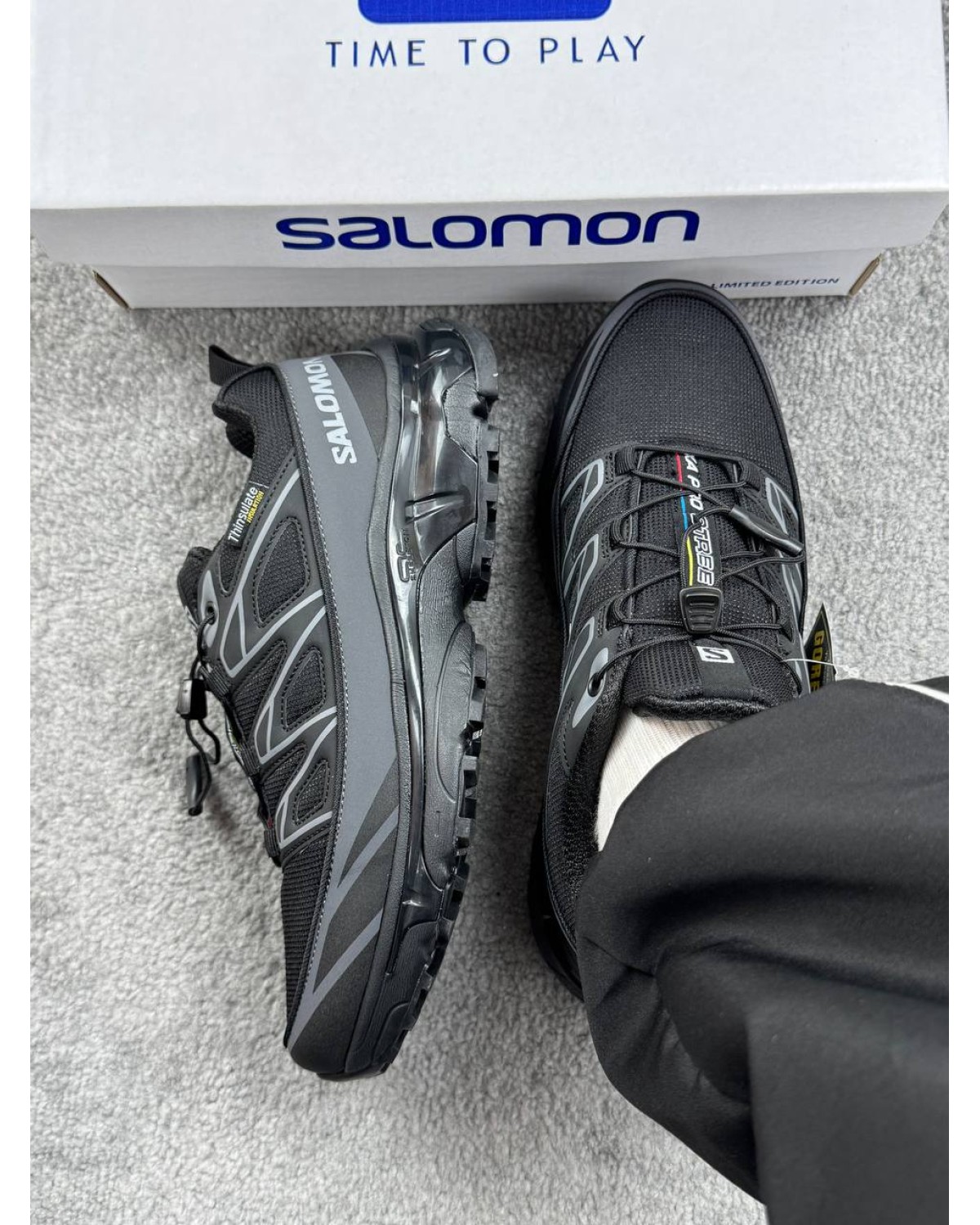 Salomon XT-6 Expanse Winter Black White Gore-Tex