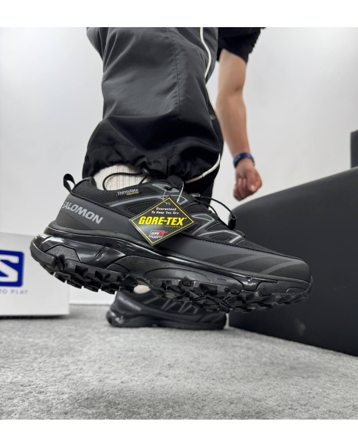 Salomon XT-6 Expanse Winter Black White Gore-Tex