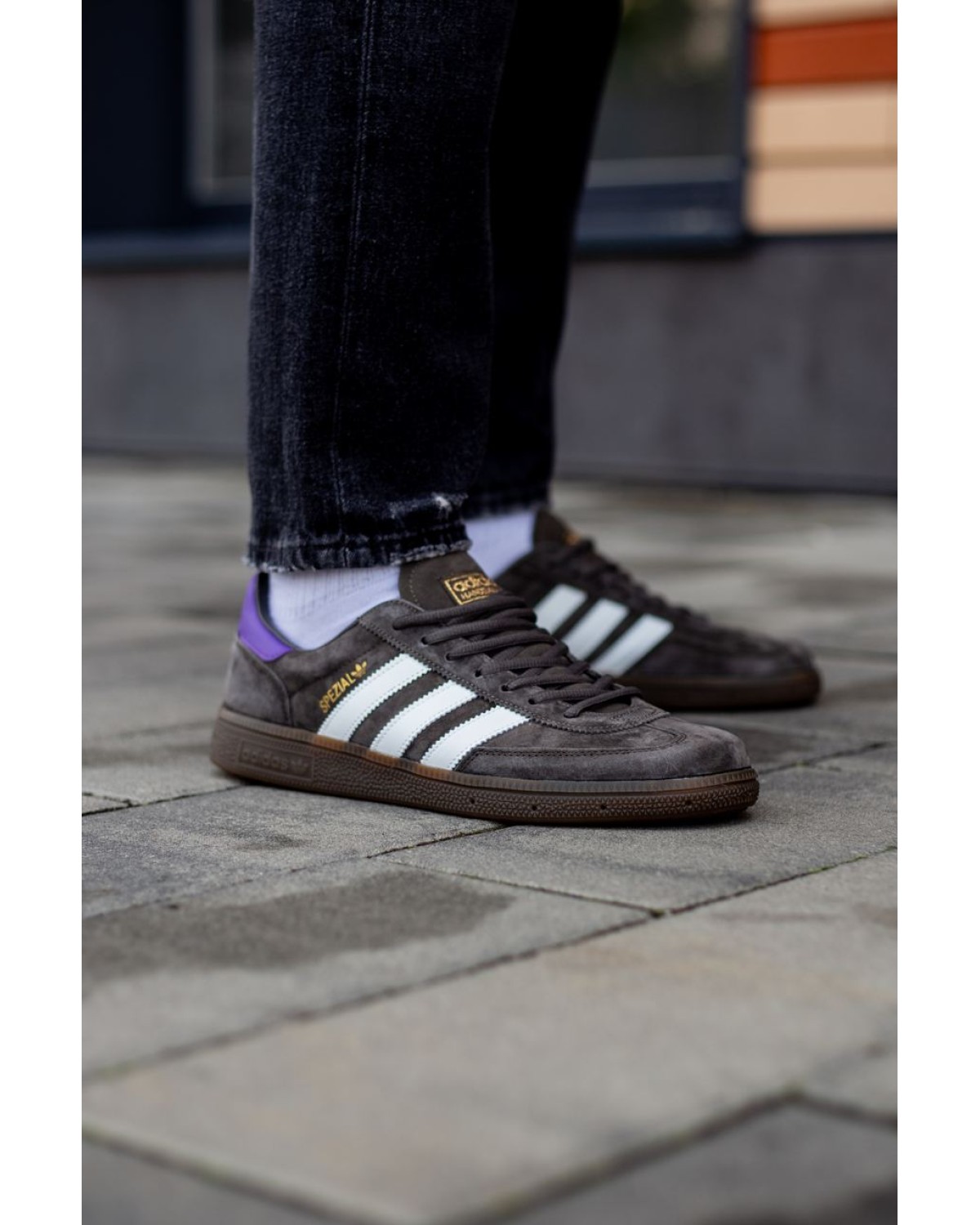 Adidas Handball Spezial Grey/White/Violet