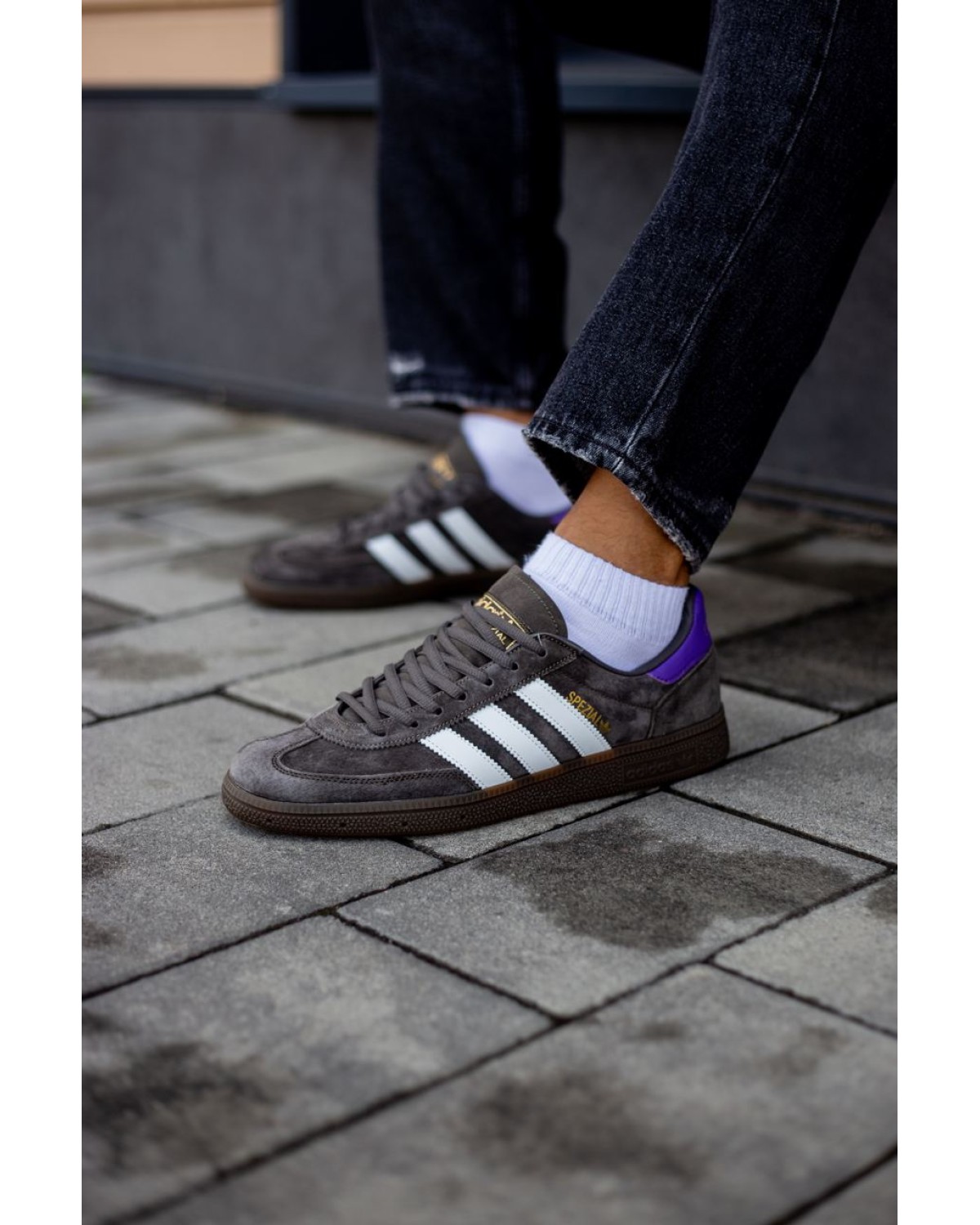 Adidas Handball Spezial Grey/White/Violet