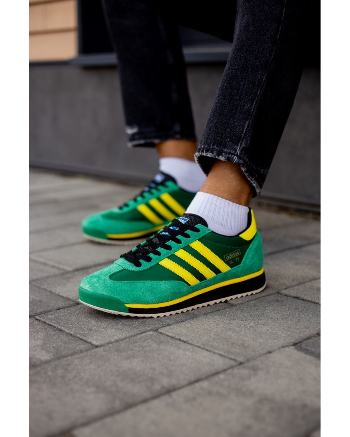 Adidas Originals SL 72 RS Green/Yellow/Core Black