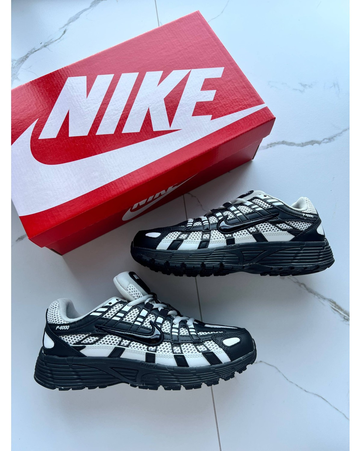 Nike P-6000 Black Grey