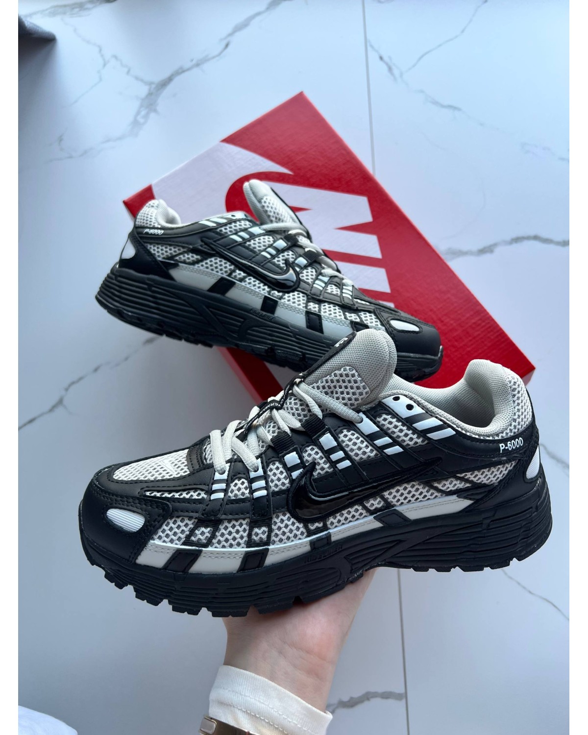 Nike P-6000 Black Grey