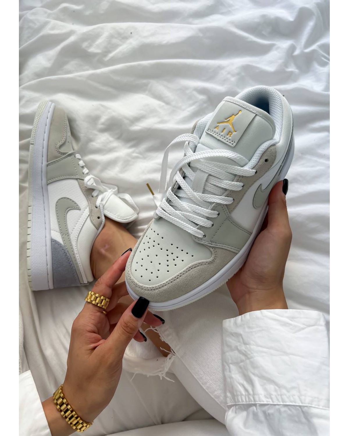 Jordan 1 Low Grey/Blue