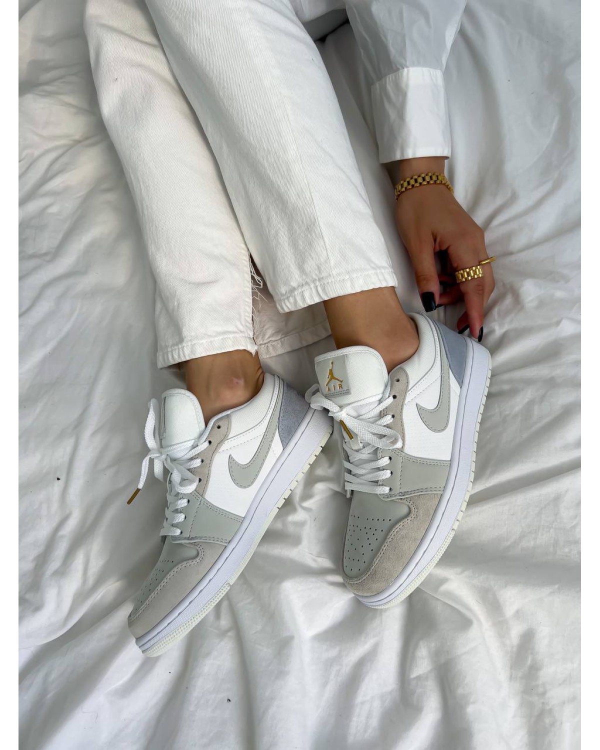 Jordan 1 Low Grey/Blue