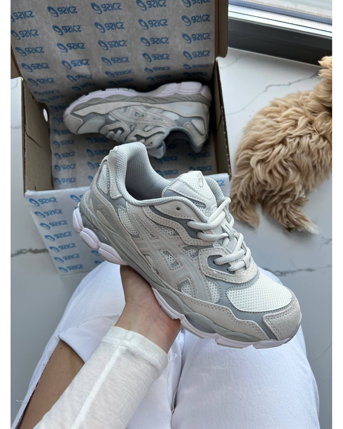Asics Gel-NYC Cream Grey