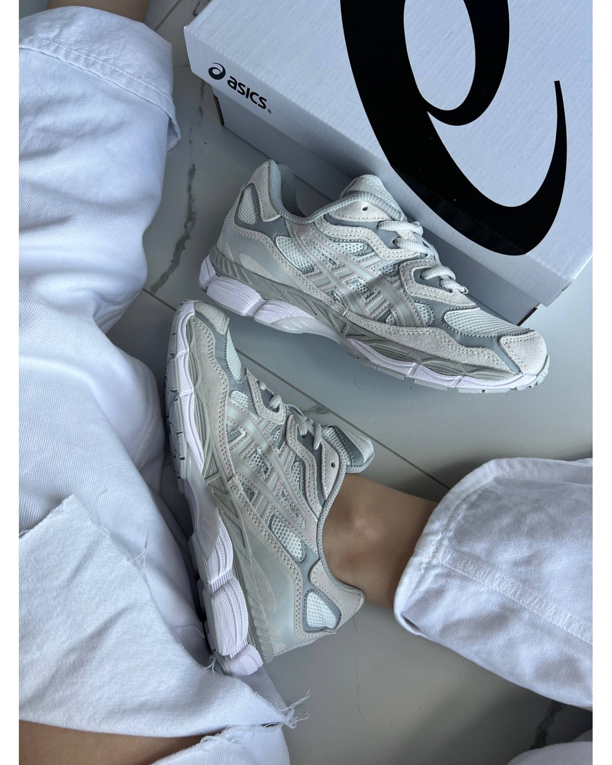 Asics Gel-NYC Cream Grey