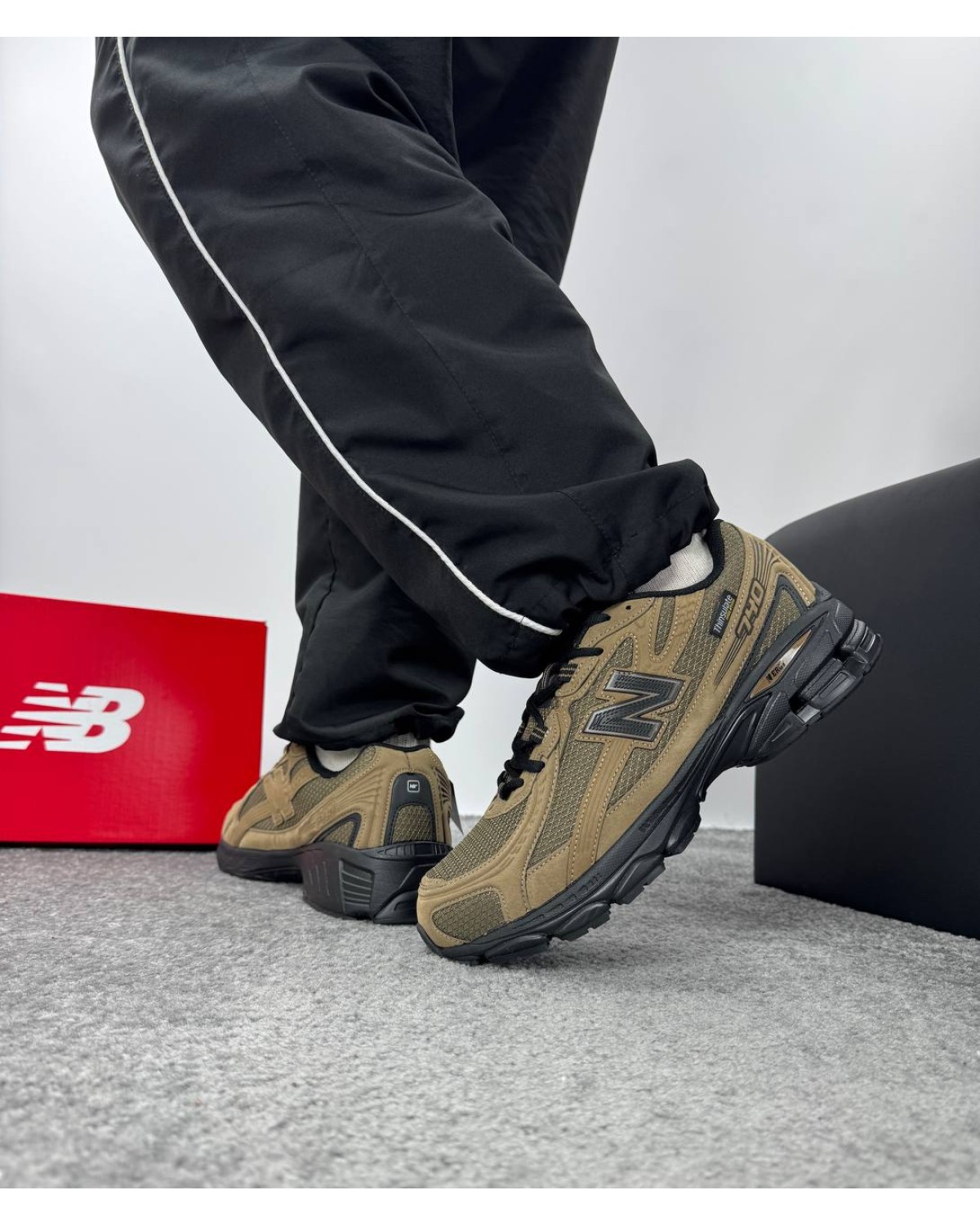 New Balance 740 Brown Black Gore-Tex