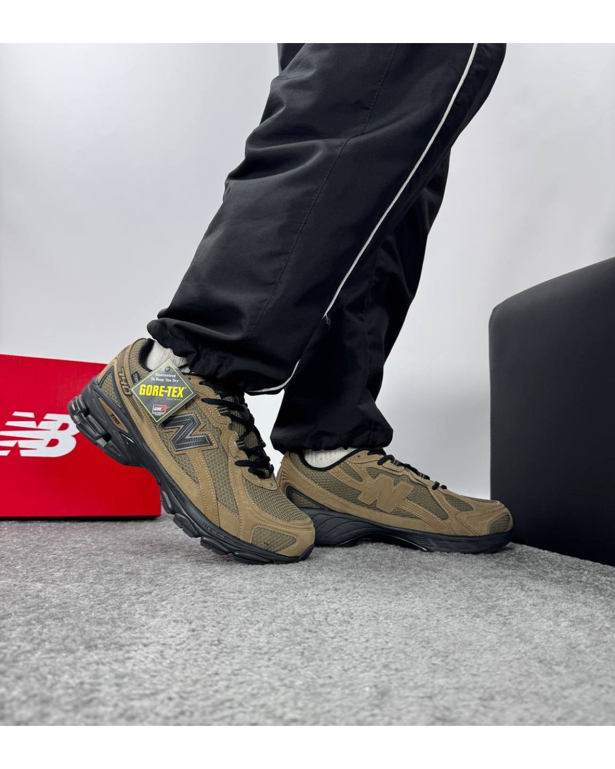 New Balance 740 Brown Black Gore-Tex