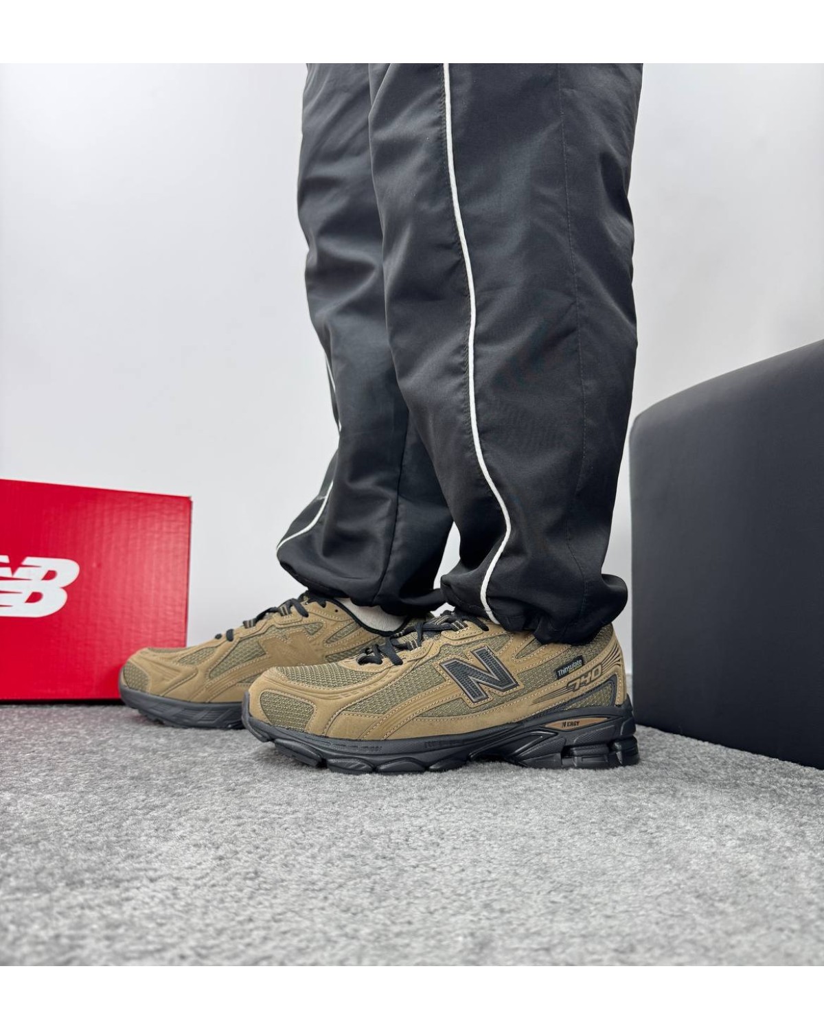 New Balance 740 Brown Black Gore-Tex