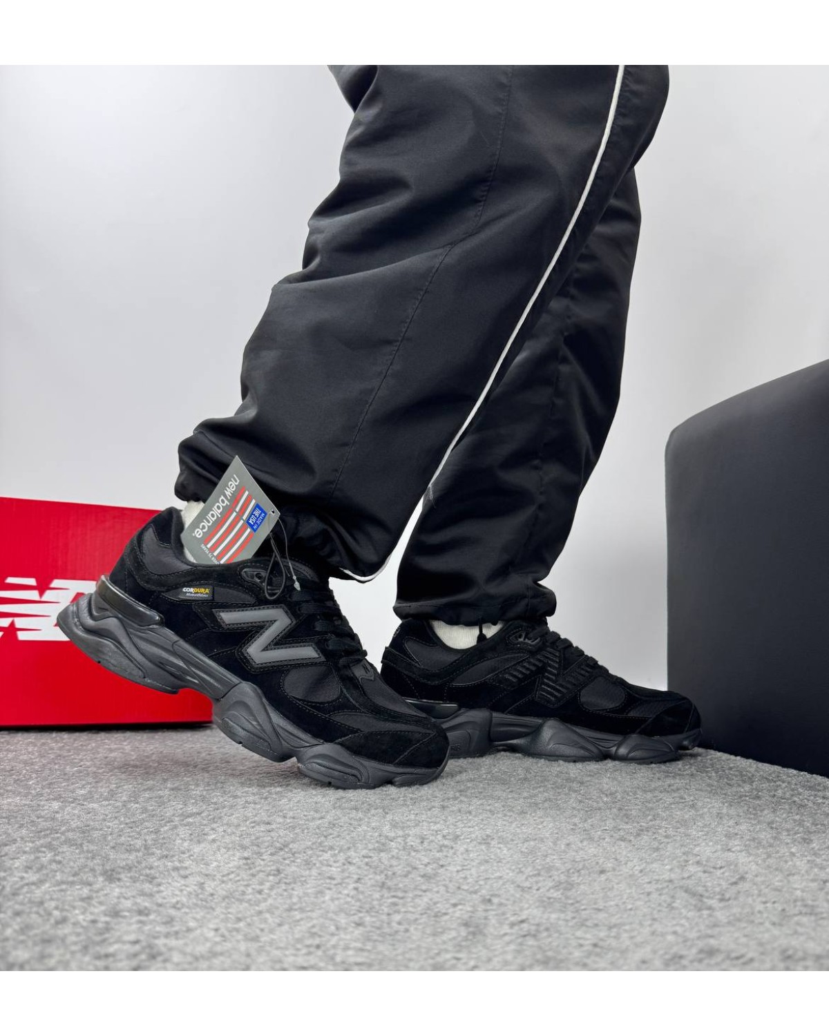 New Balance 9060 Black Cordura
