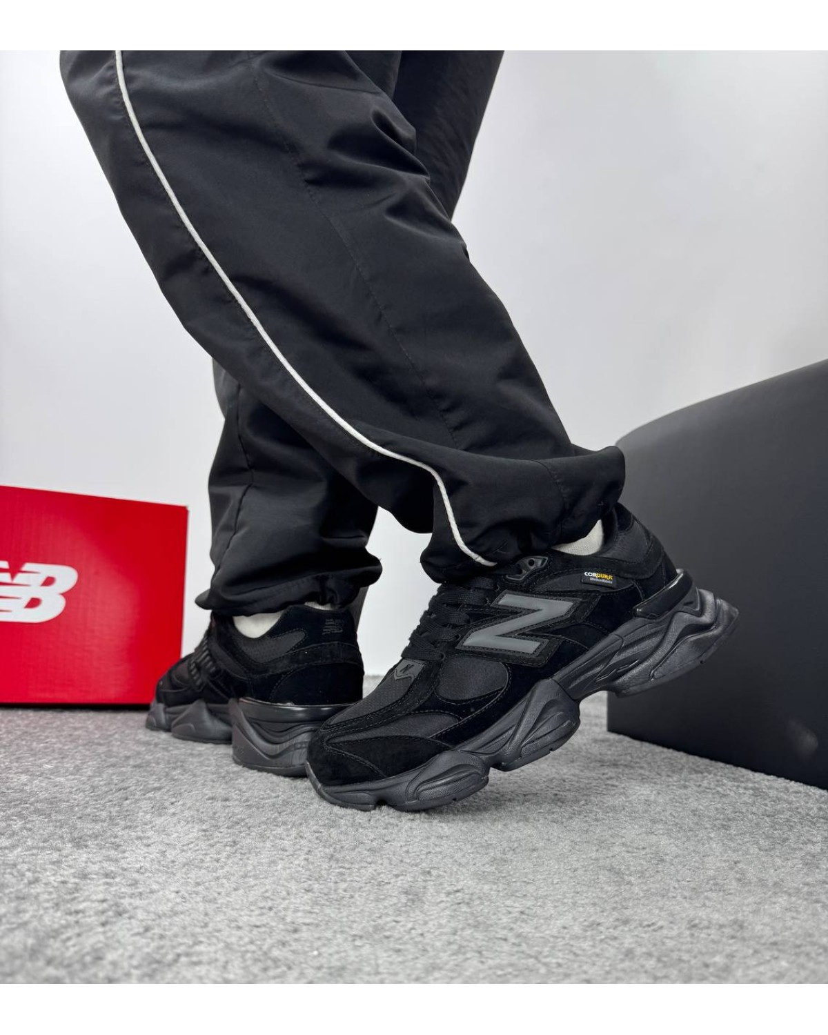 New Balance 9060 Black Cordura