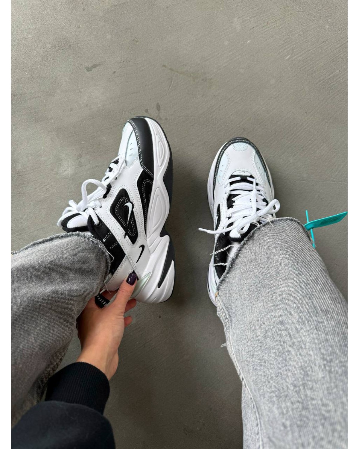 Nike M2K Black/White