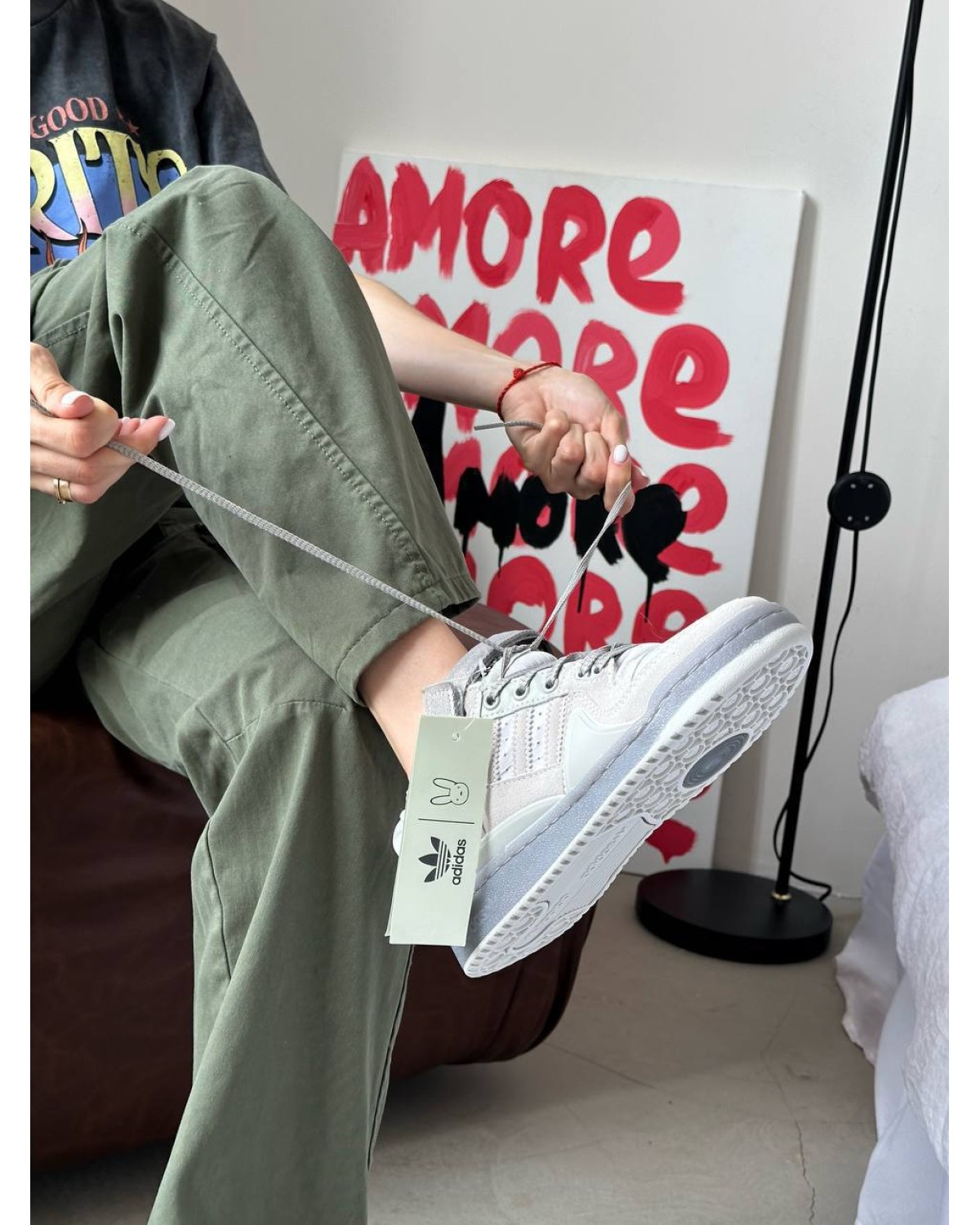Adidas Campus X Bad Bunny Grey