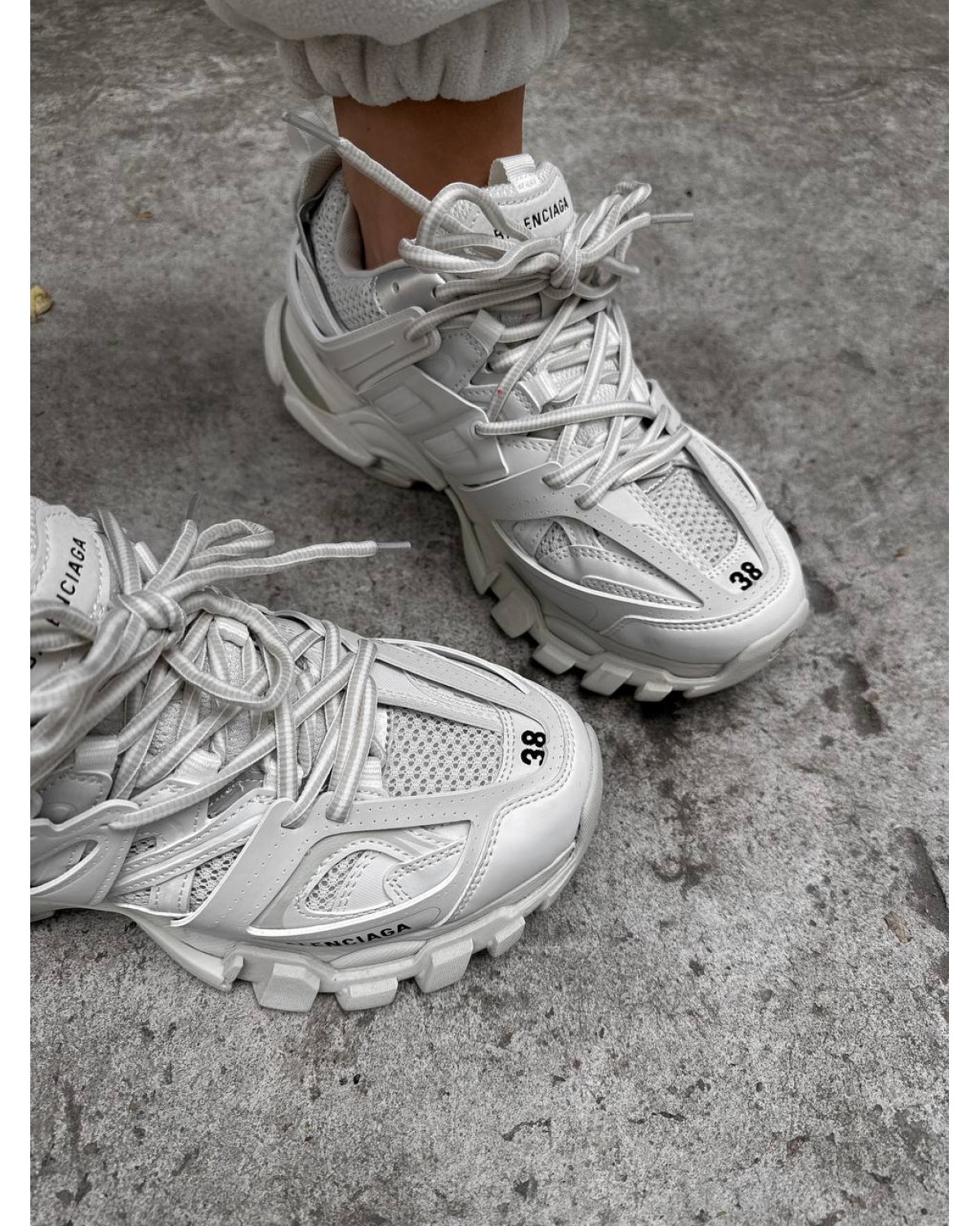 Balenciaga Track Cream