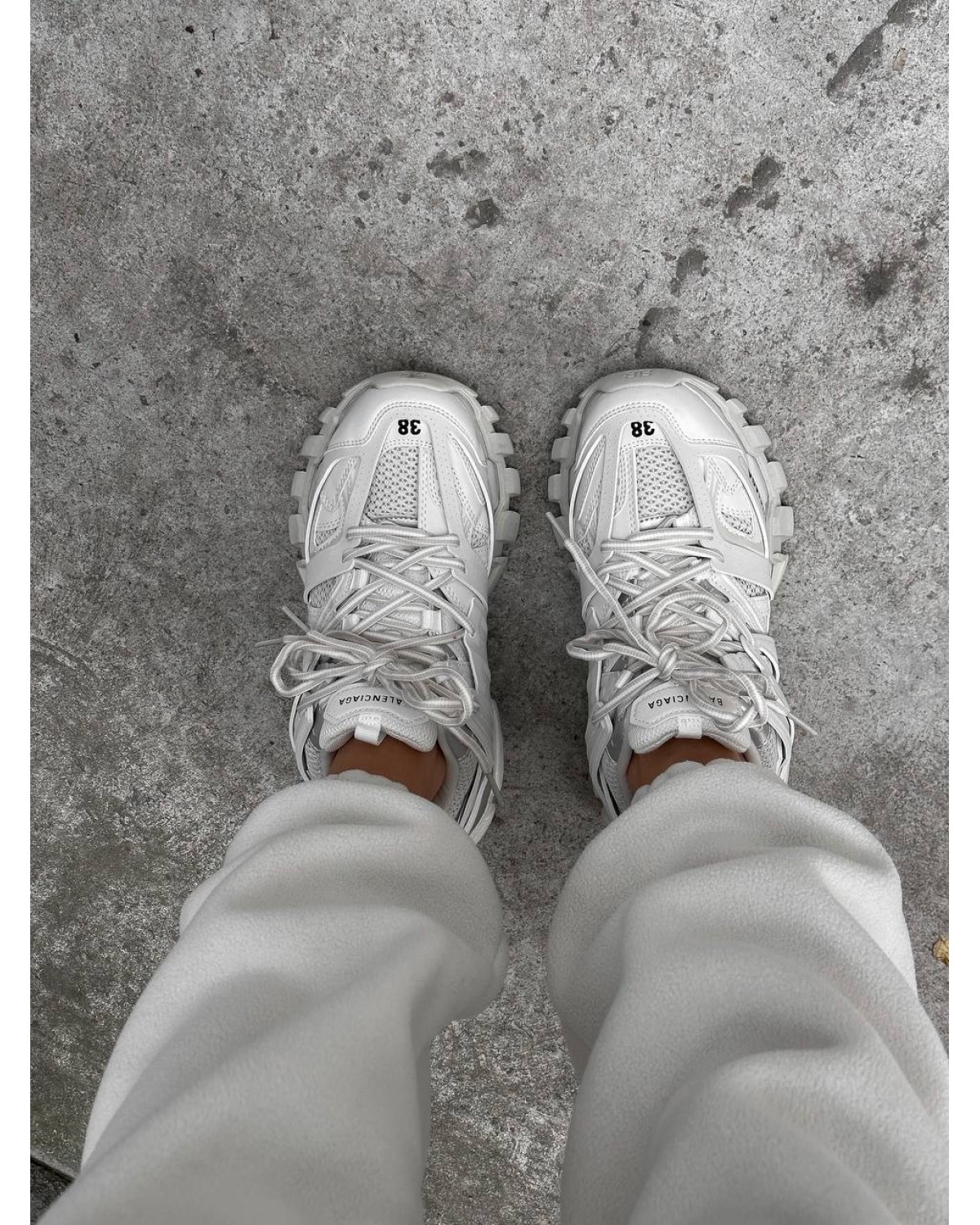 Balenciaga Track Cream