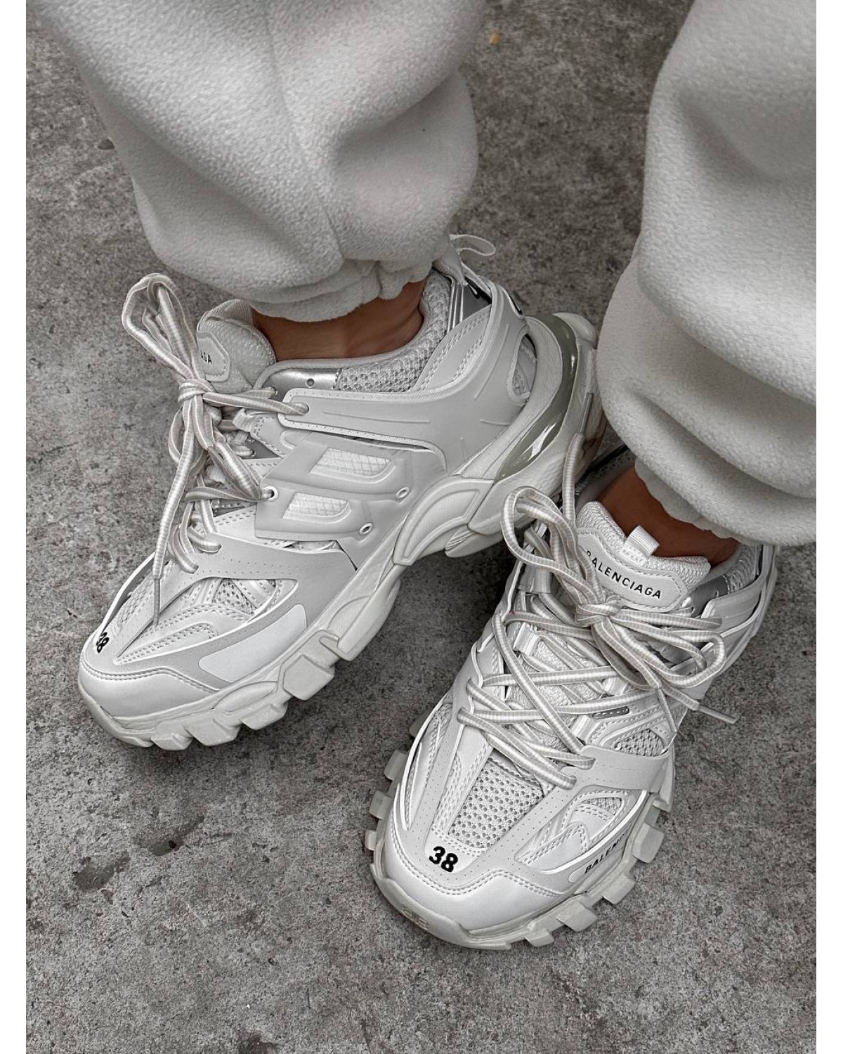 Balenciaga Track Cream