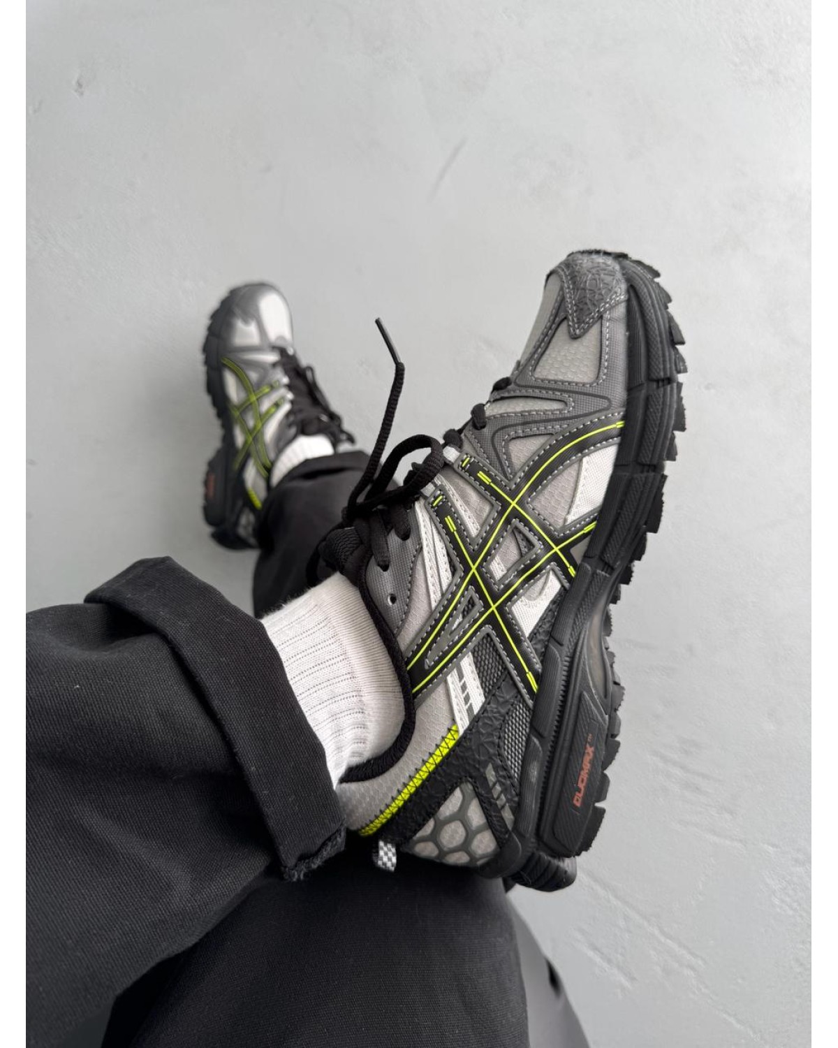 Asics Gel-Kahana 8 Grey/Neon Gore-Tex