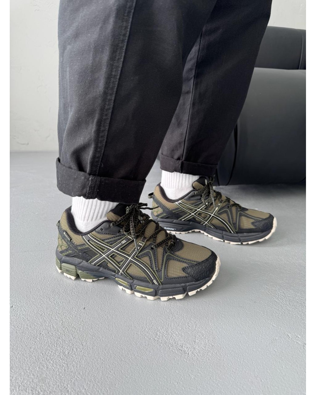 Asics Gel-Kahana 8 Khaki Gore-Tex