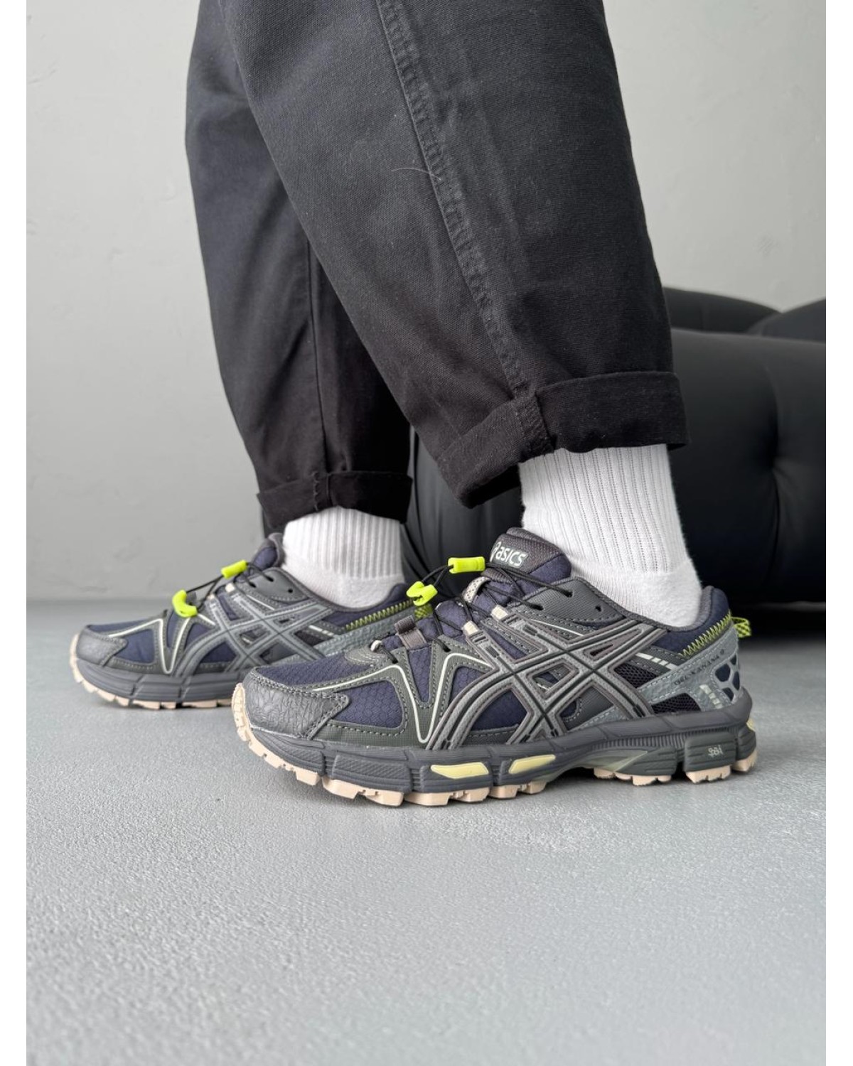Asics Gel-Kahana 8 Black/Grey/Green Gore-Tex