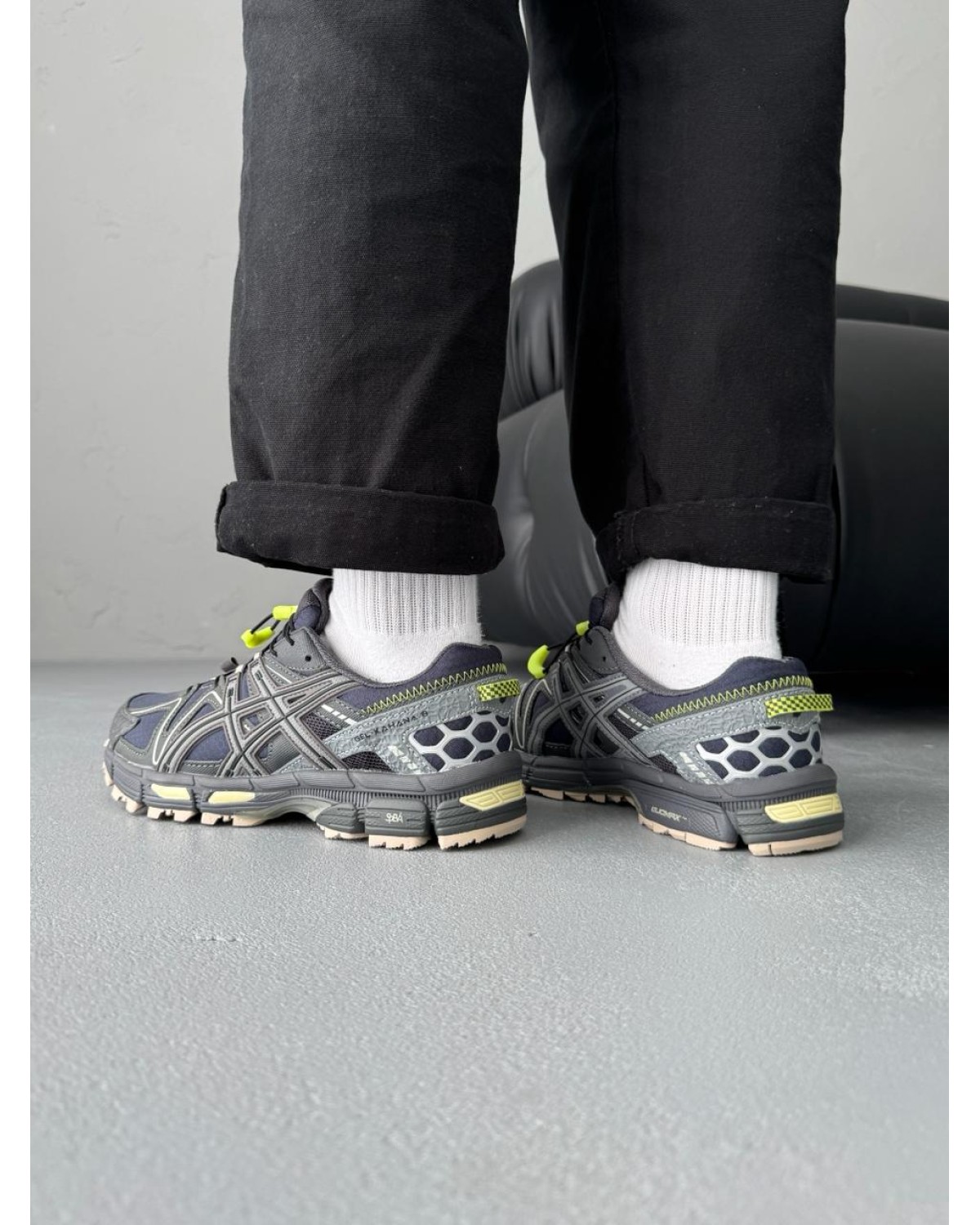 Asics Gel-Kahana 8 Black/Grey/Green Gore-Tex