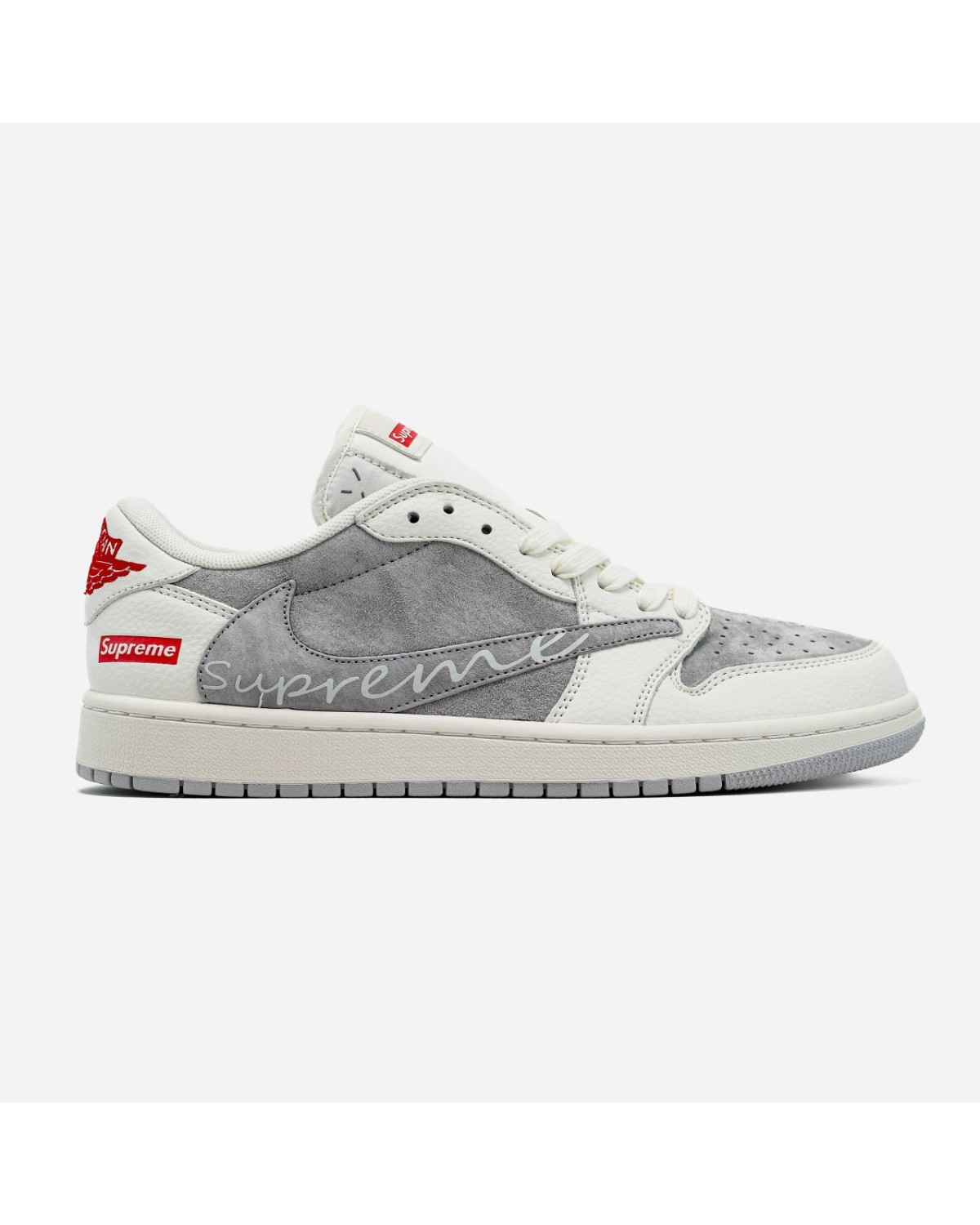 Jordan 1 Retro Low x Travis Scott х Supreme