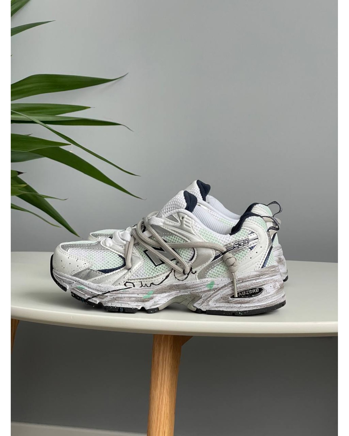 New Balance 530 Custom Silver