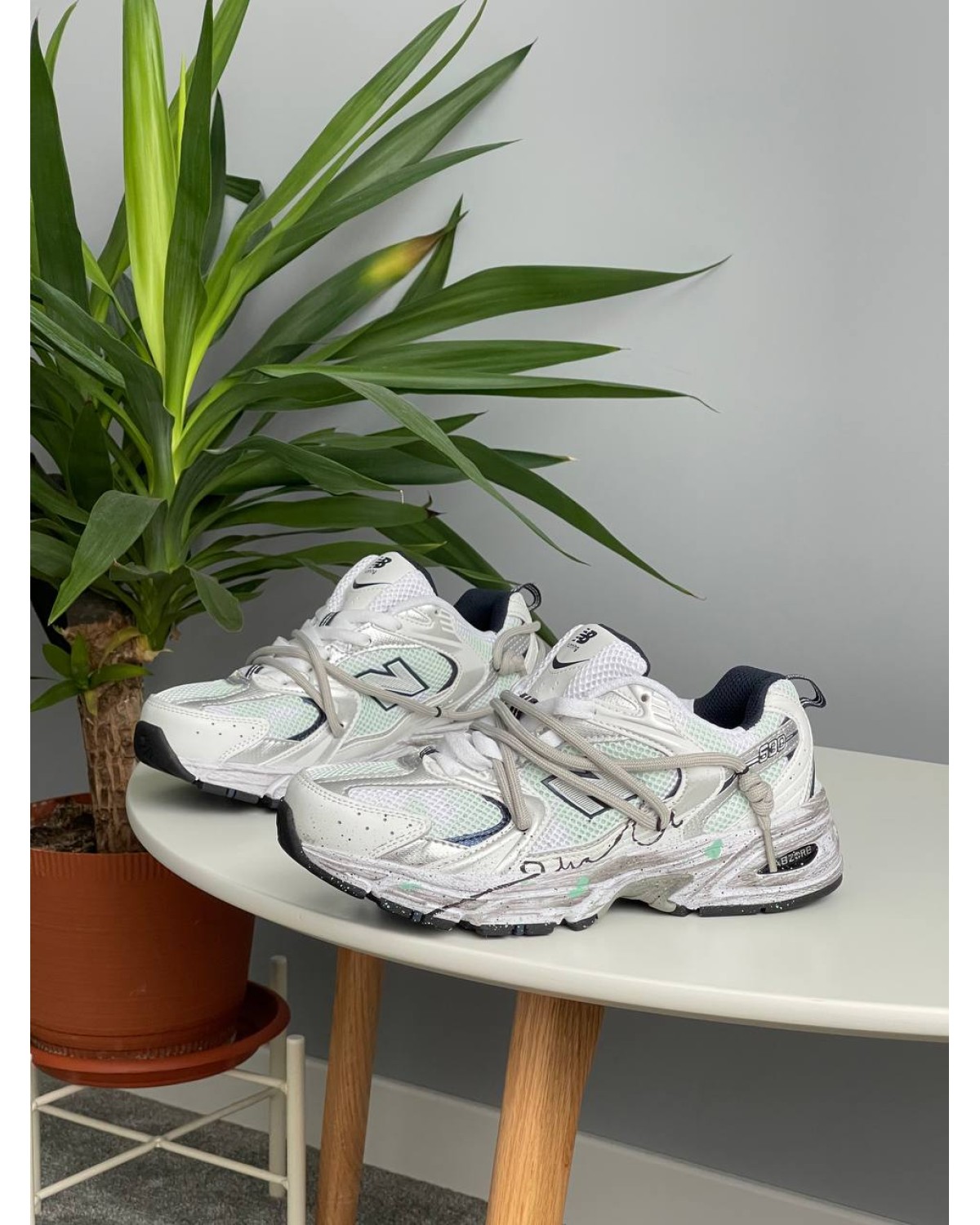 New Balance 530 Custom Silver
