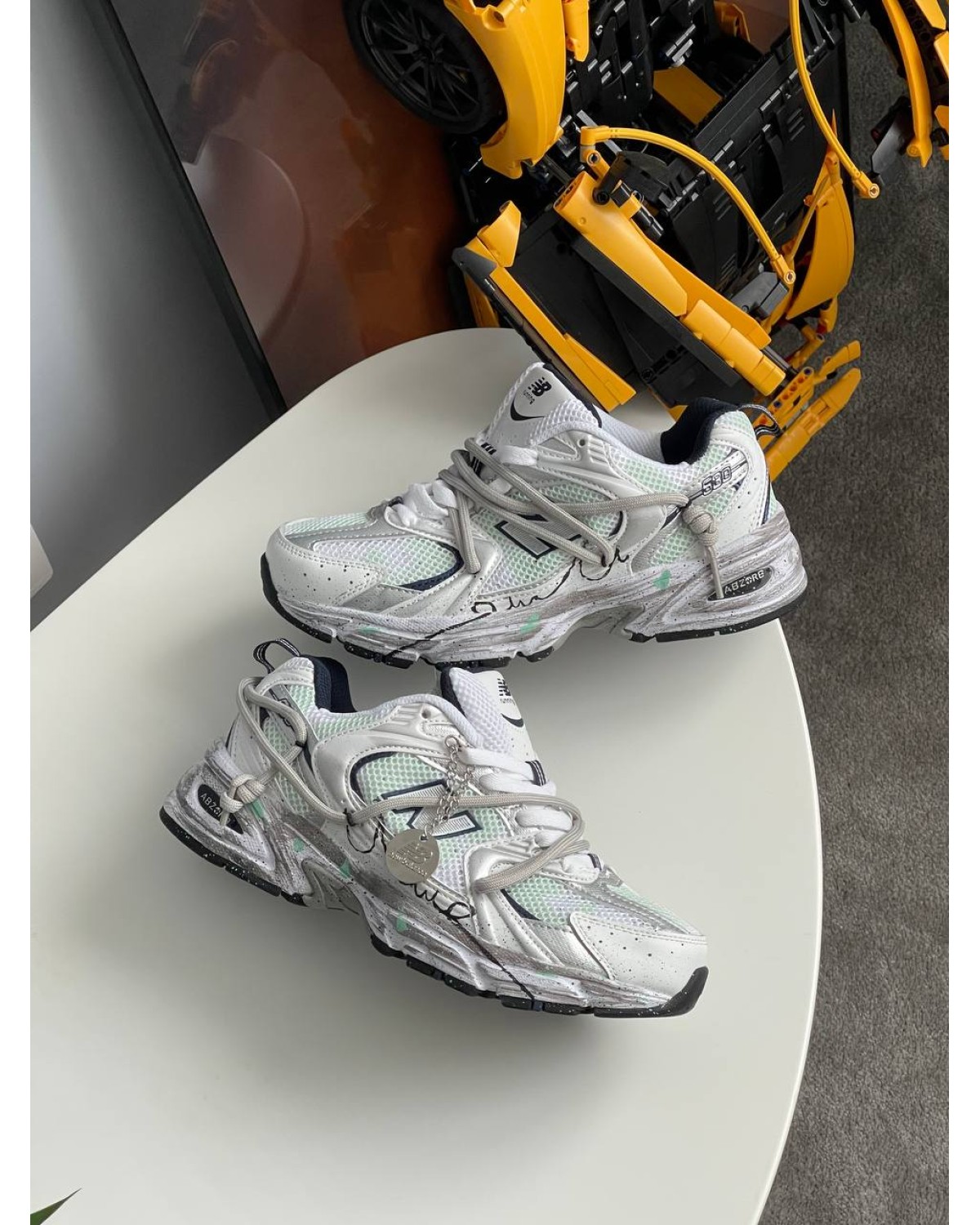 New Balance 530 Custom Silver