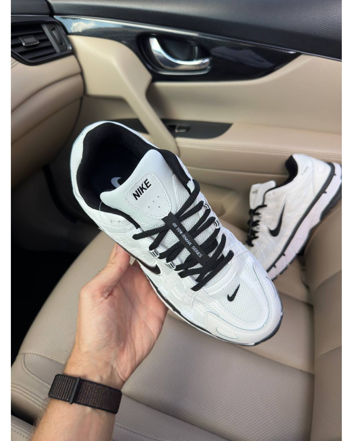 Nike P-6000 White Black