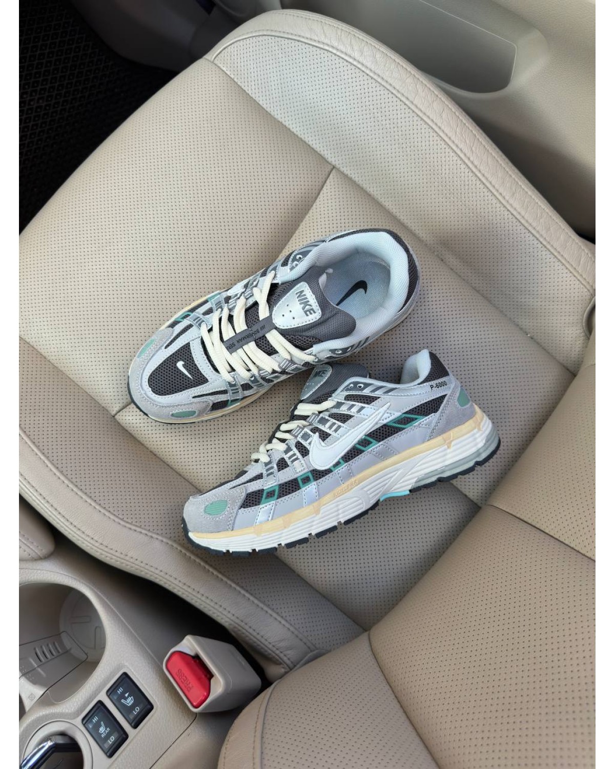 Nike P-6000 Grey Green