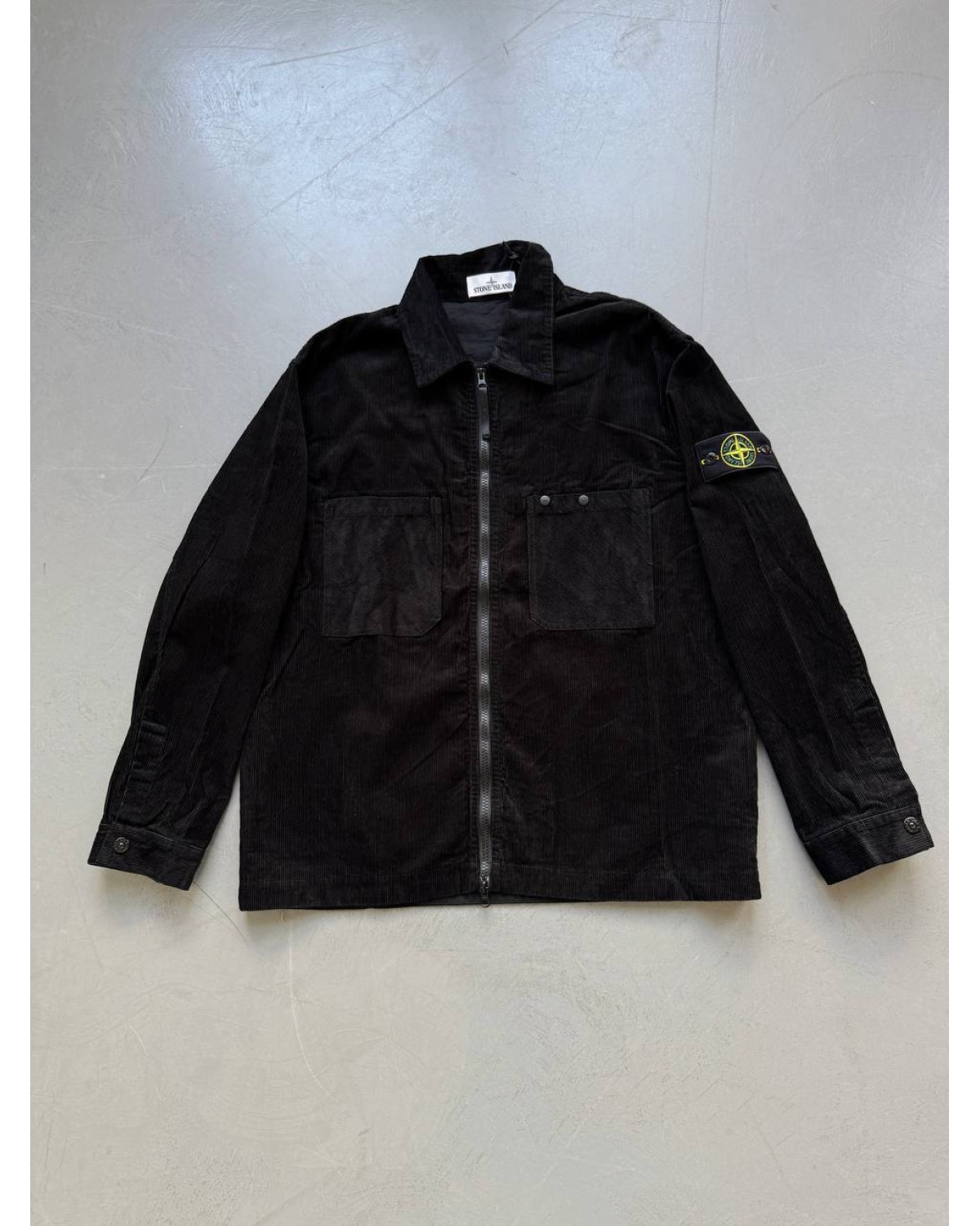 Рубашка-овершот Stone Island Corduroy Patch-Pocket Shirt
