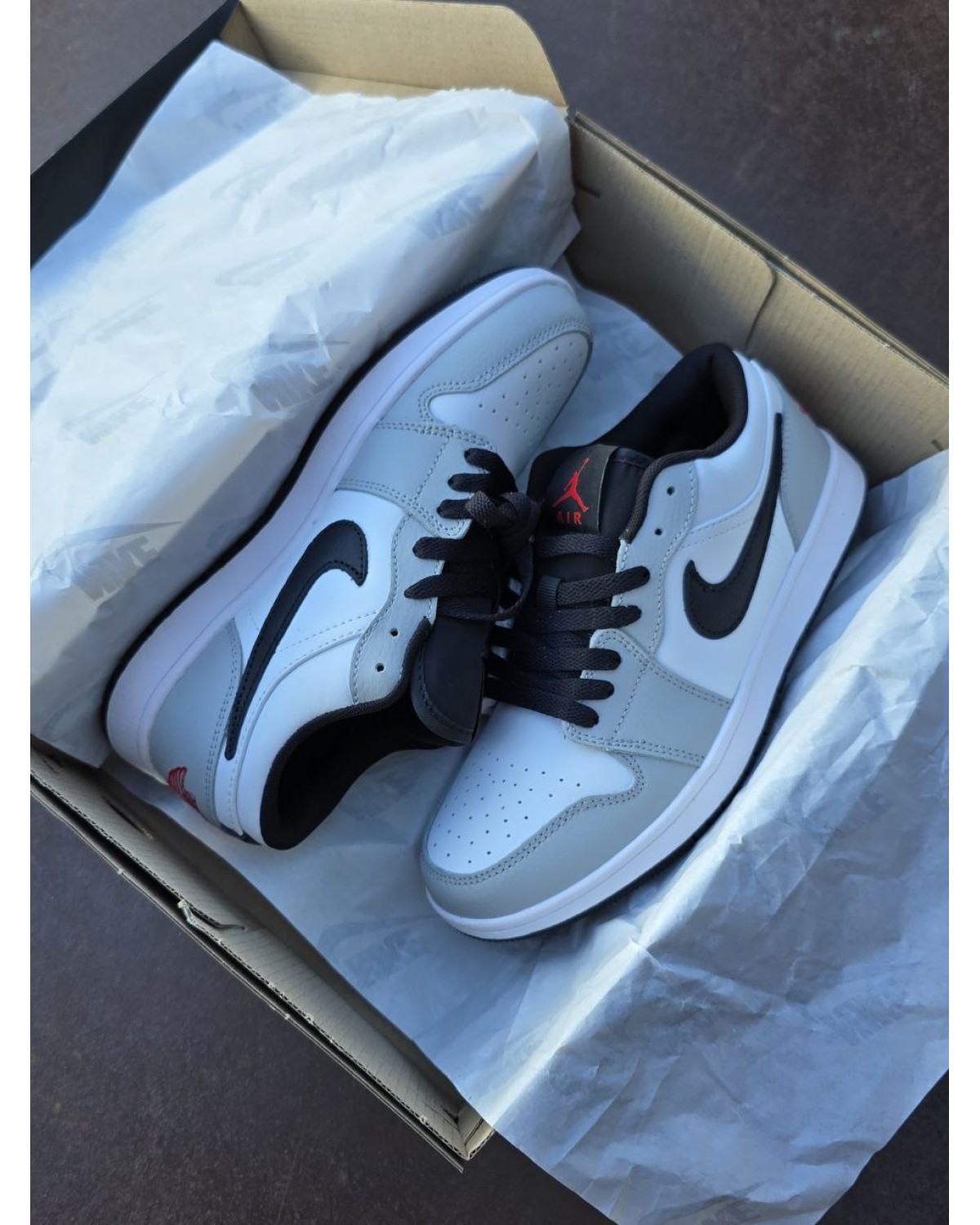 Nike Air Jordan 1 Low Grey White