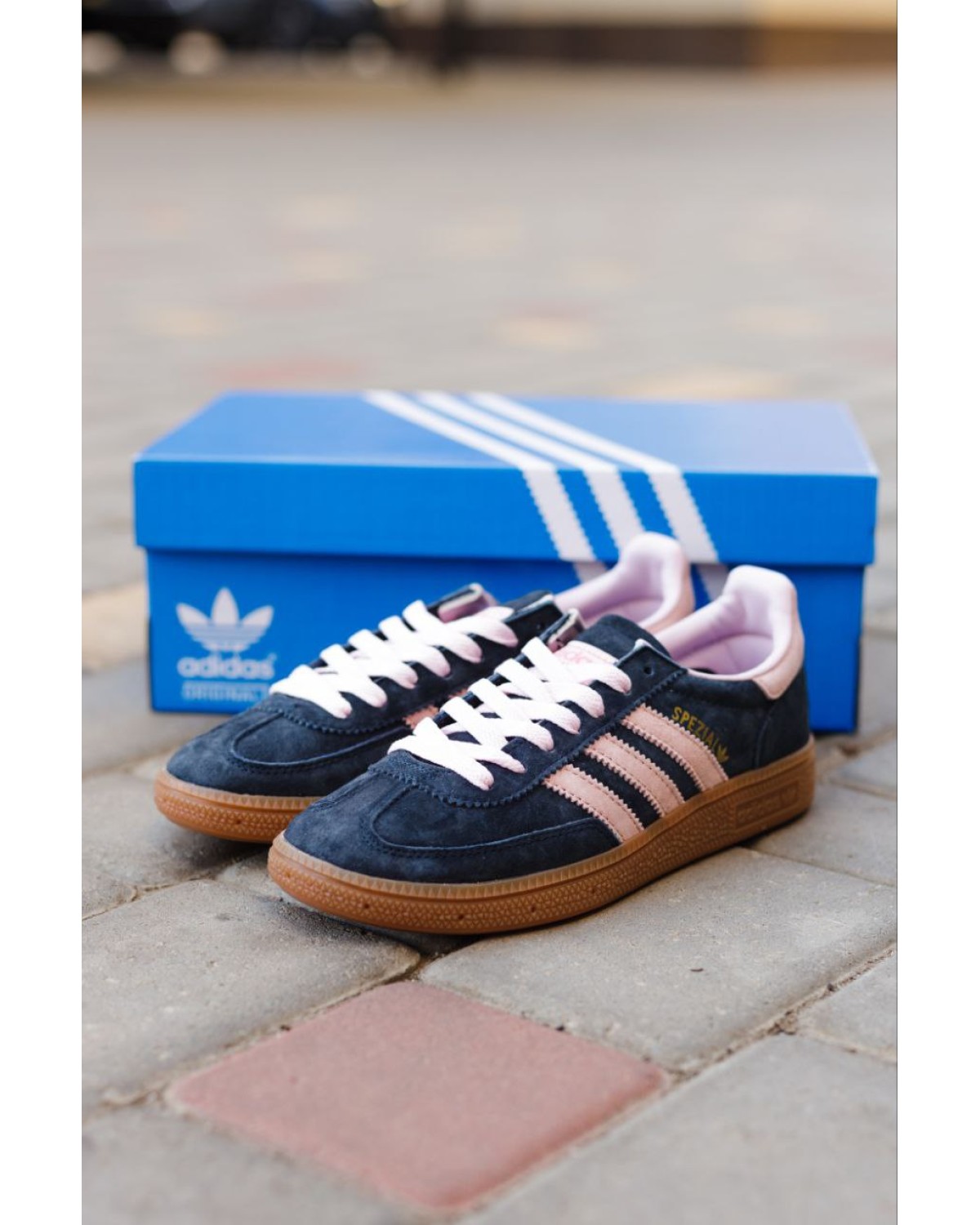 Adidas Spezial Dark Blue Pink