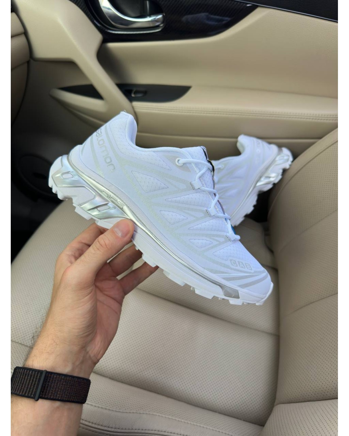 Salomon XT-6 White Silver