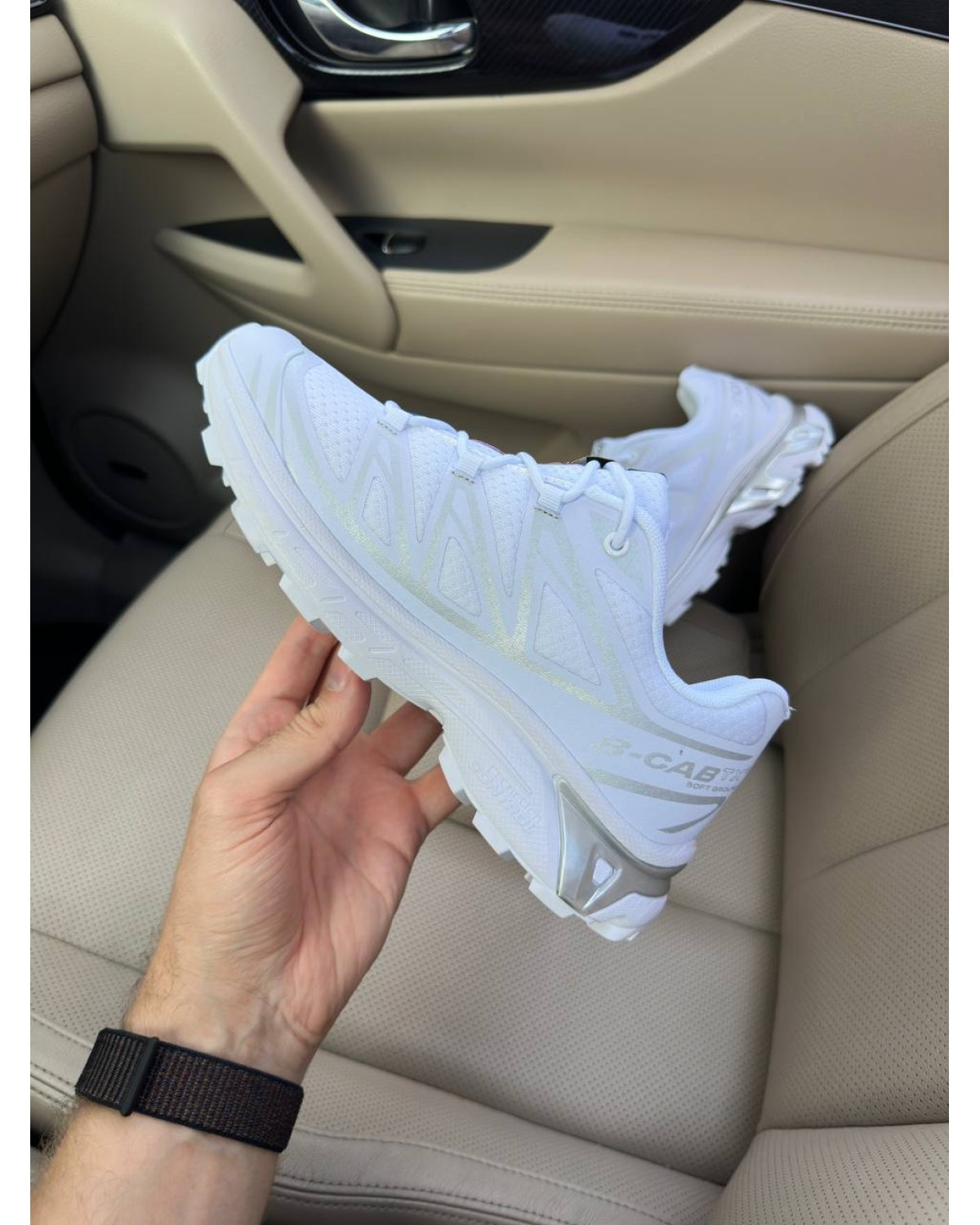 Salomon XT-6 White Silver
