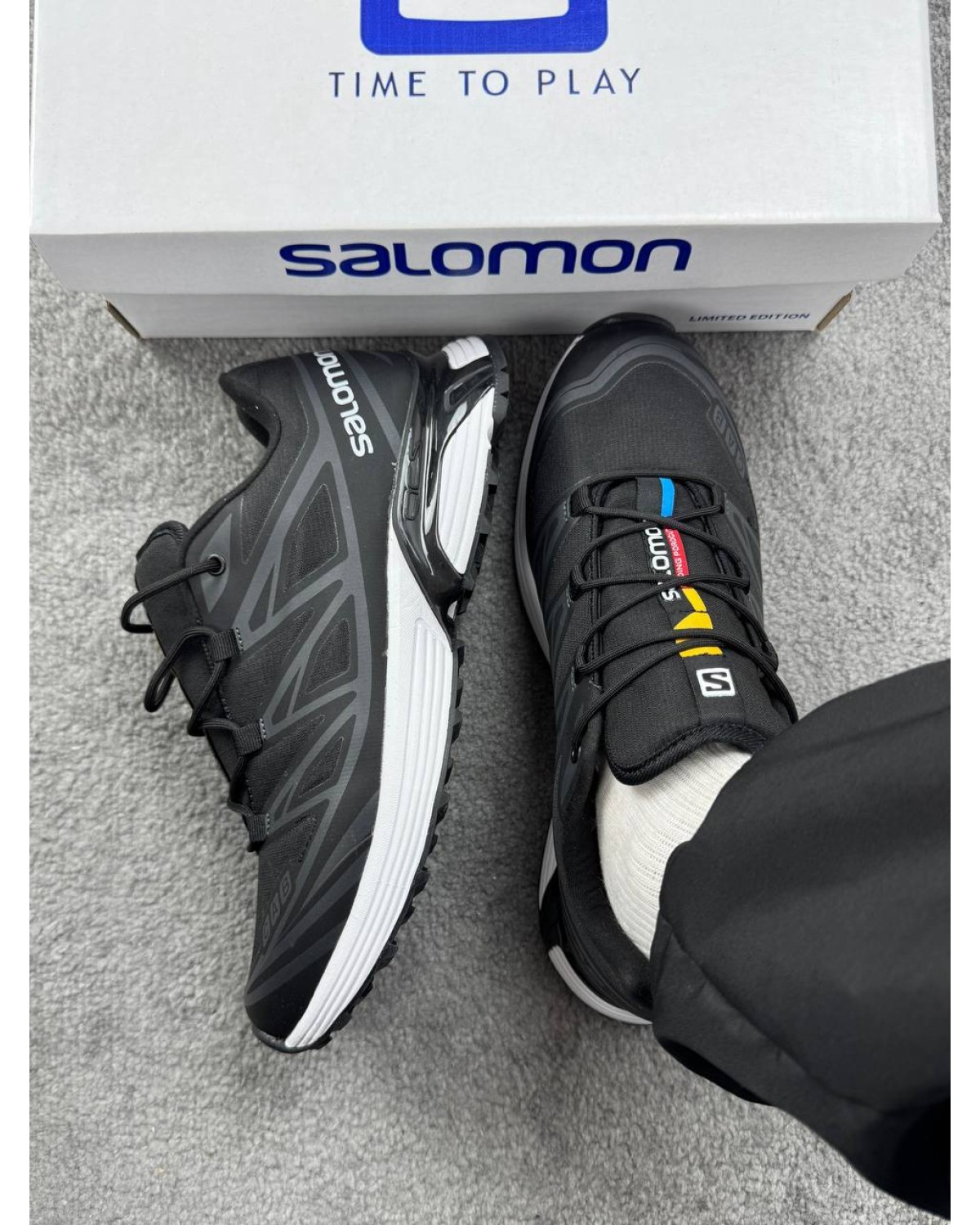 Salomon 8-CAB TX6 Gore-tex Black White