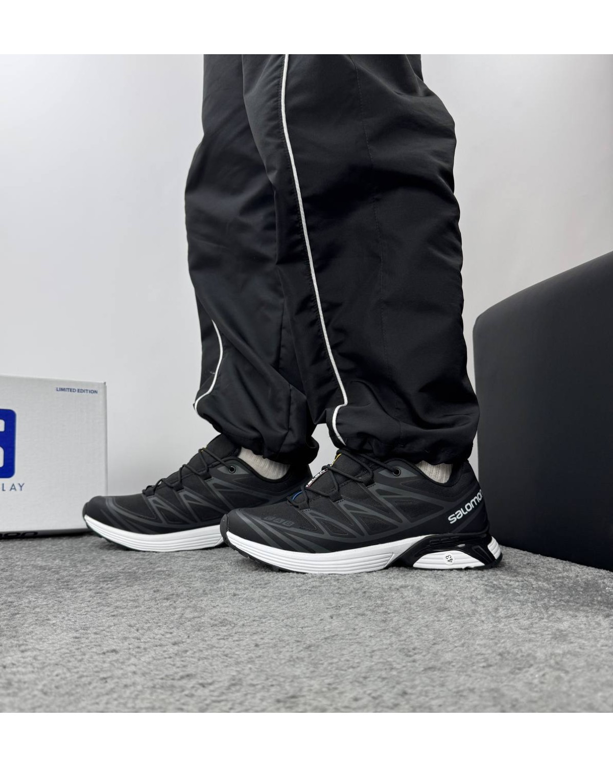 Salomon 8-CAB TX6 Gore-tex Black White
