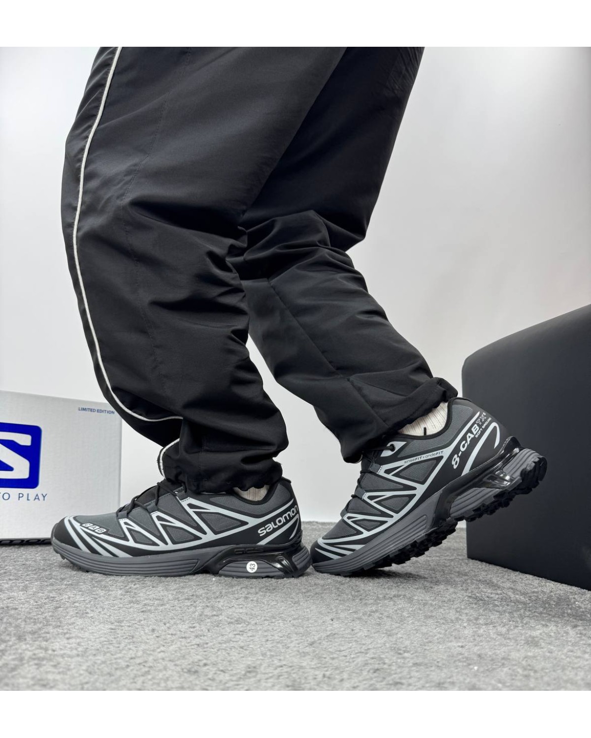 Salomon 8-CAB TX6 Gore-tex Grey White