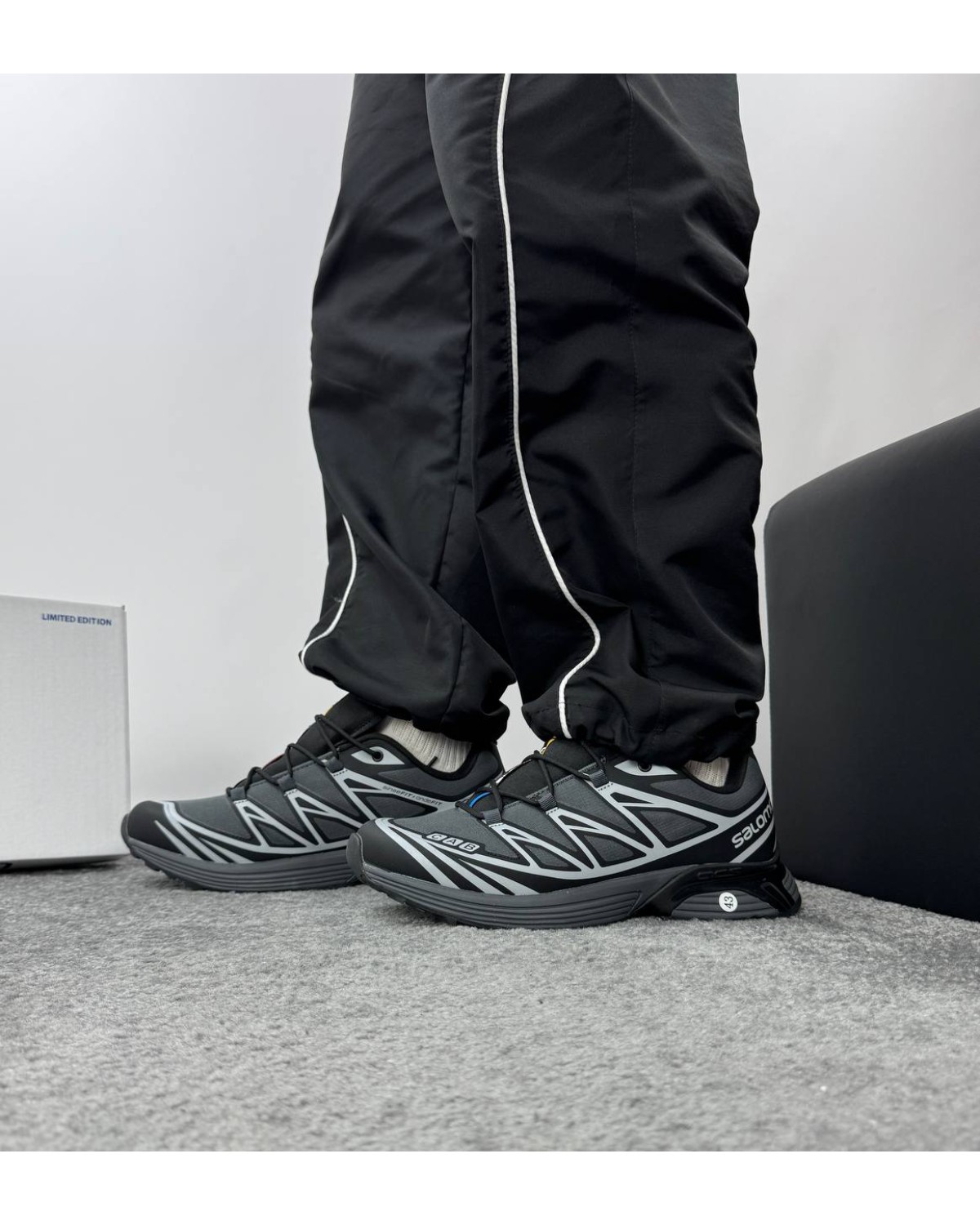 Salomon 8-CAB TX6 Gore-tex Grey White